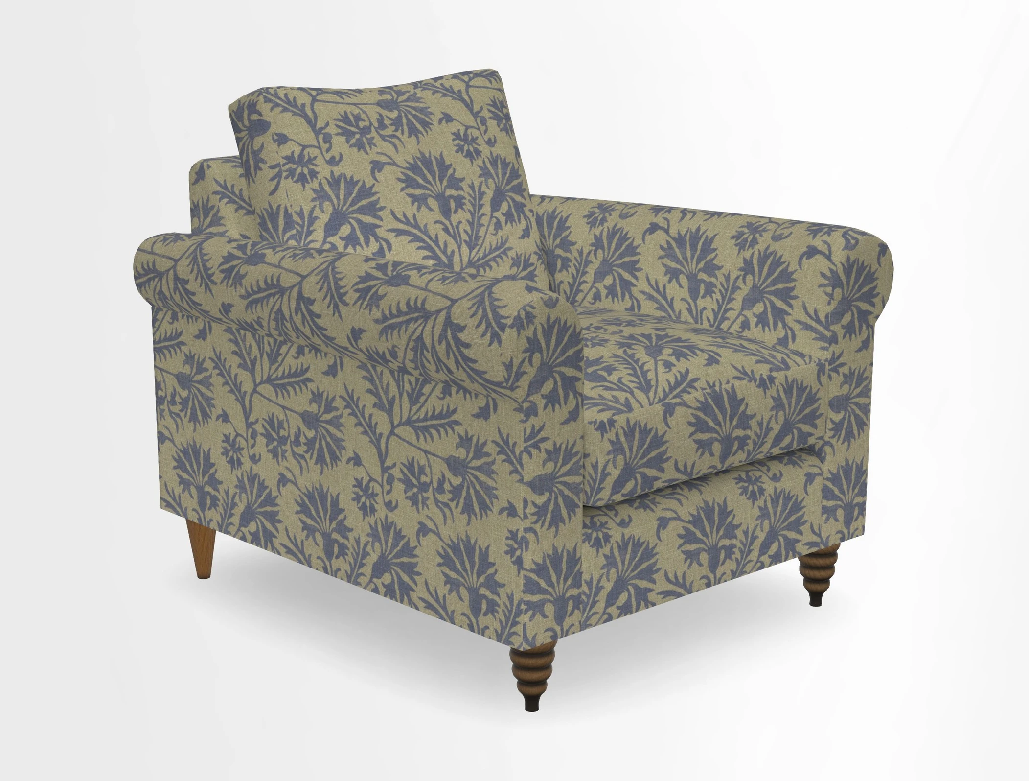 Apuldram Chair in Two Tone Plain Biscuit
