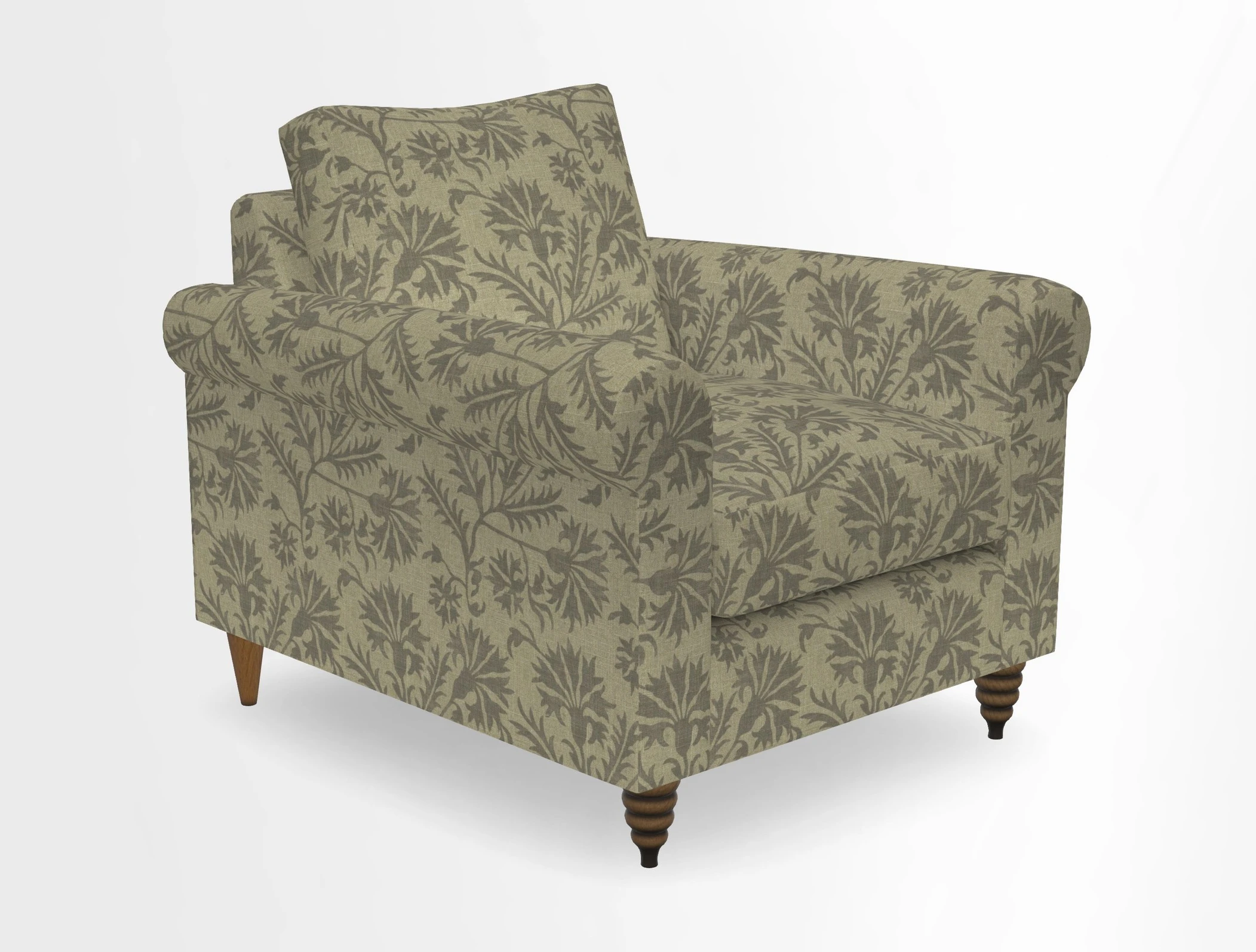 Apuldram Chair in Two Tone Plain Biscuit