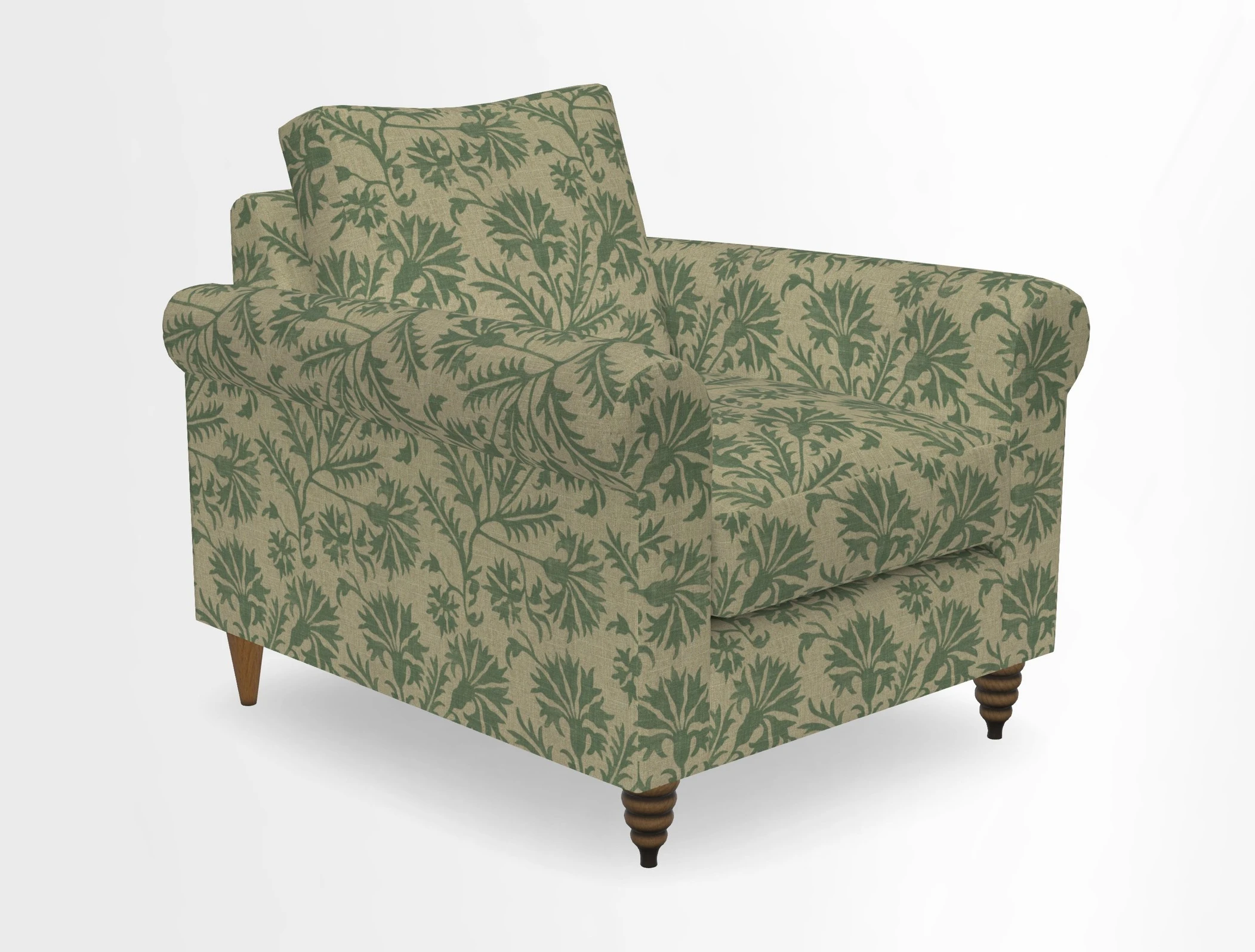 Apuldram Chair in Two Tone Plain Biscuit
