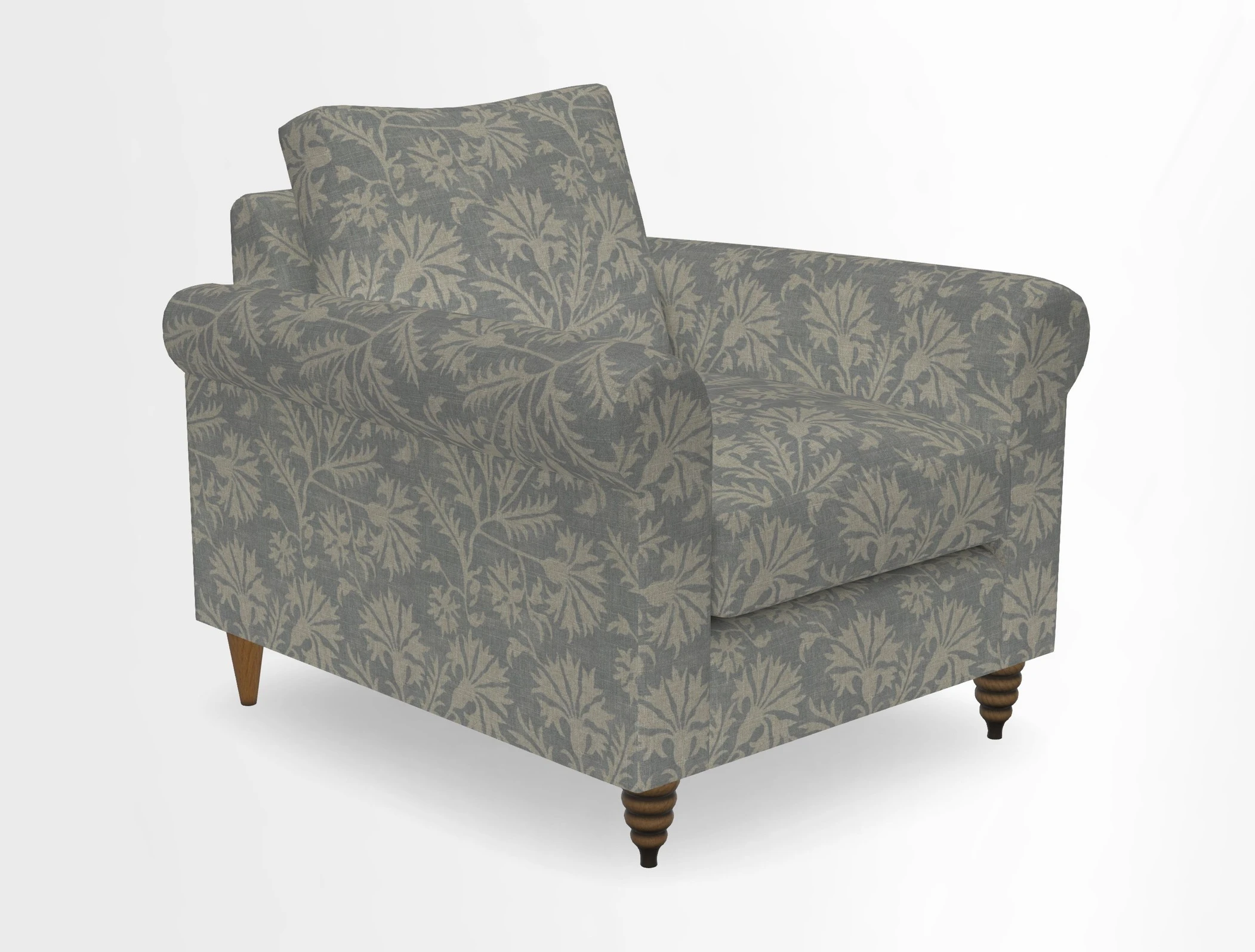Apuldram Chair in Two Tone Plain Biscuit