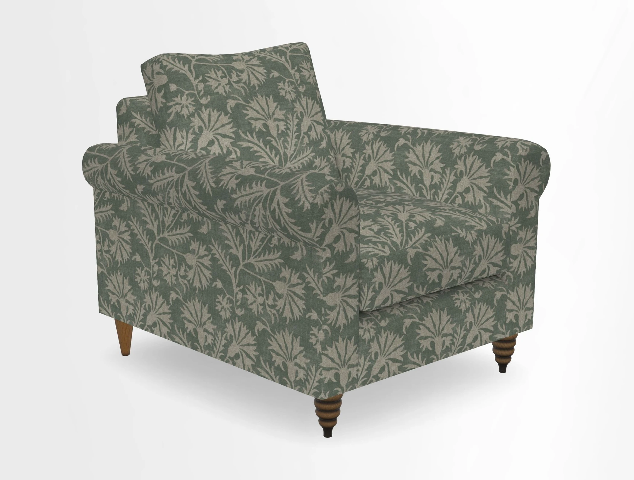 Apuldram Chair in Two Tone Plain Biscuit
