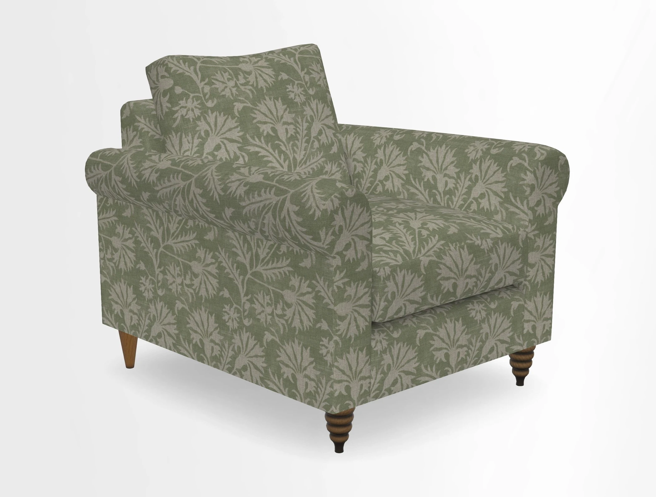 Apuldram Chair in Two Tone Plain Biscuit