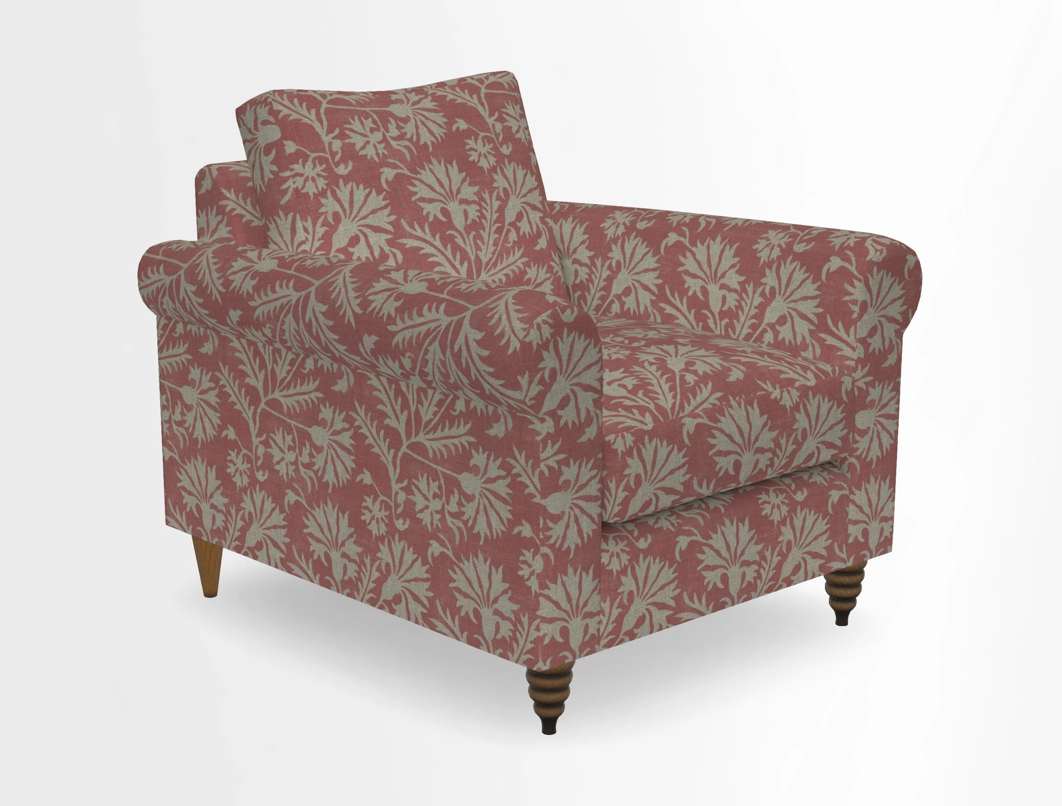 Apuldram Chair in Two Tone Plain Biscuit