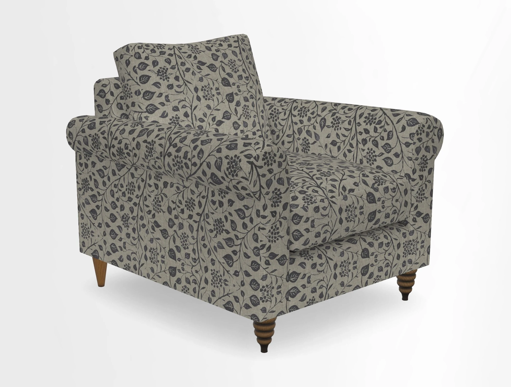 Apuldram Chair in Two Tone Plain Biscuit