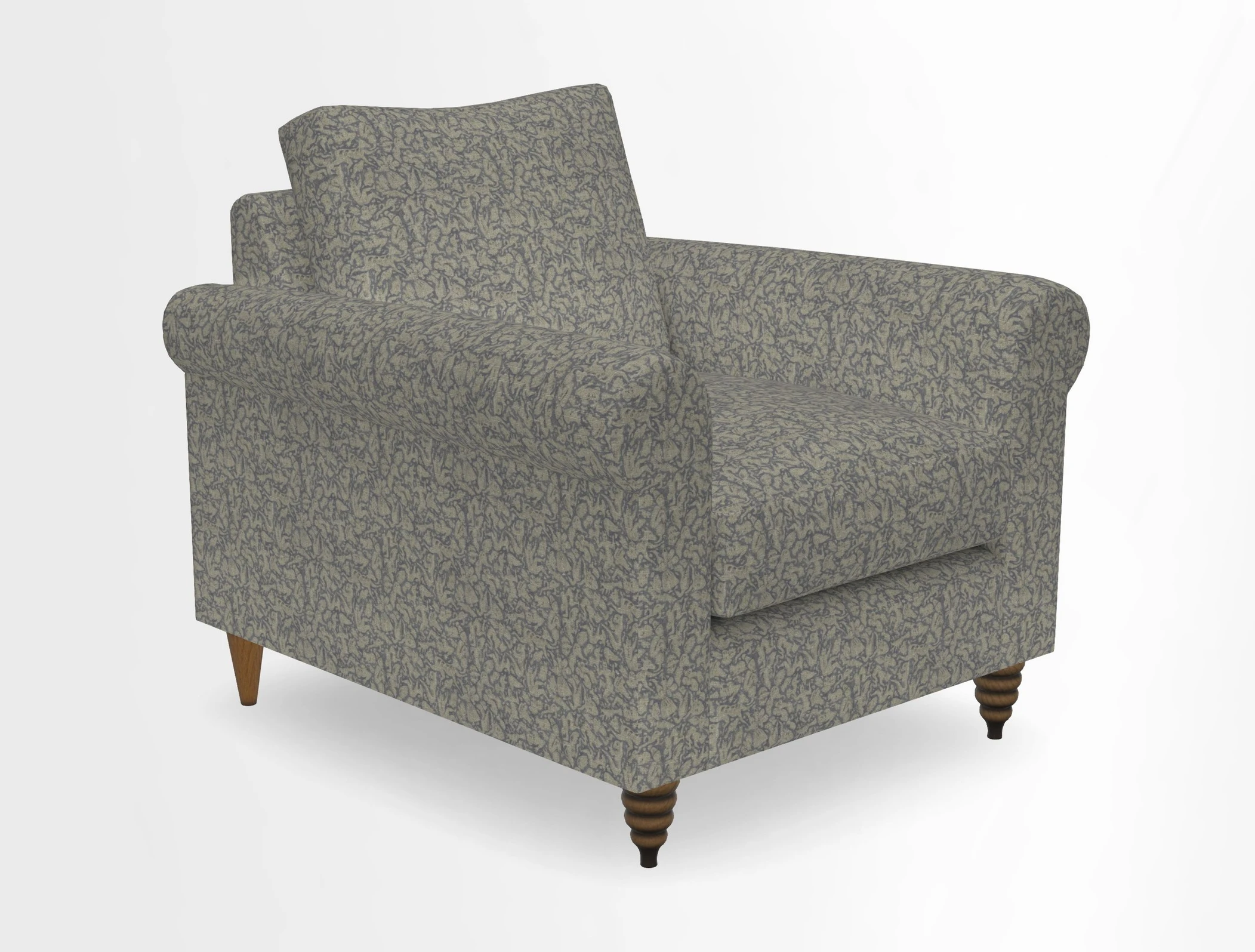 Apuldram Chair in Two Tone Plain Biscuit