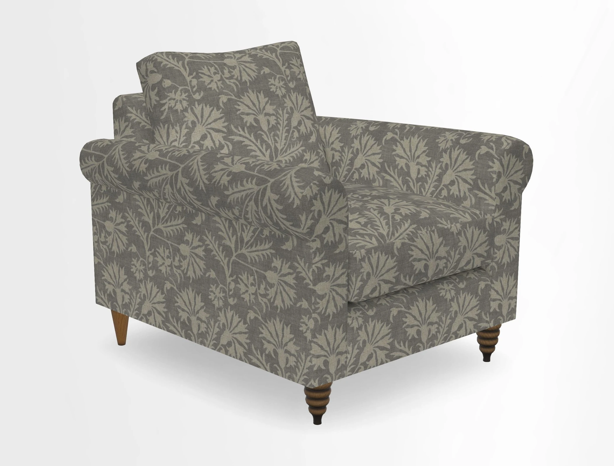 Apuldram Chair in Two Tone Plain Biscuit