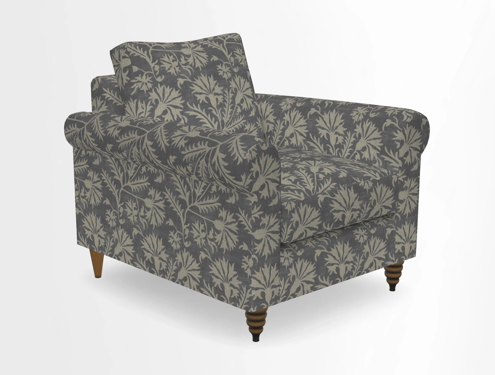 Apuldram Chair in Two Tone Plain Biscuit