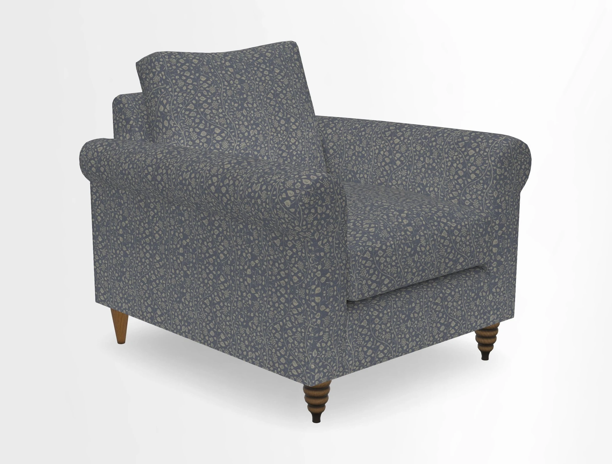 Apuldram Chair in Two Tone Plain Biscuit