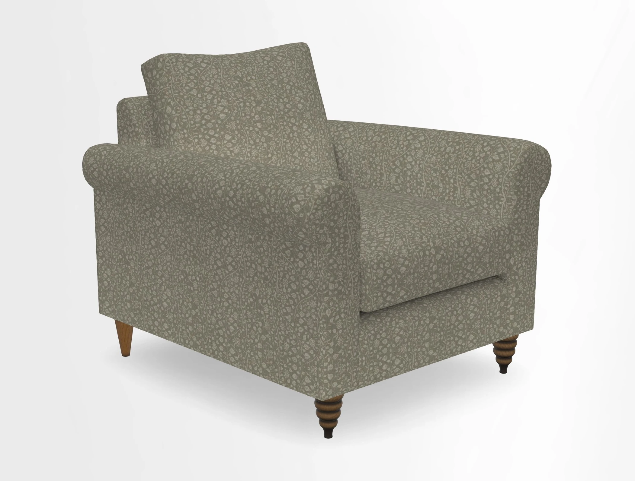 Apuldram Chair in Two Tone Plain Biscuit