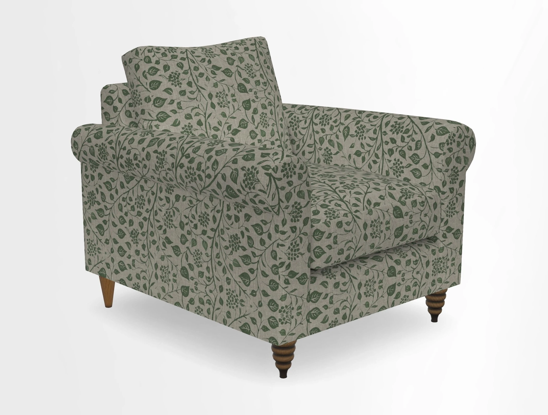 Apuldram Chair in Two Tone Plain Biscuit