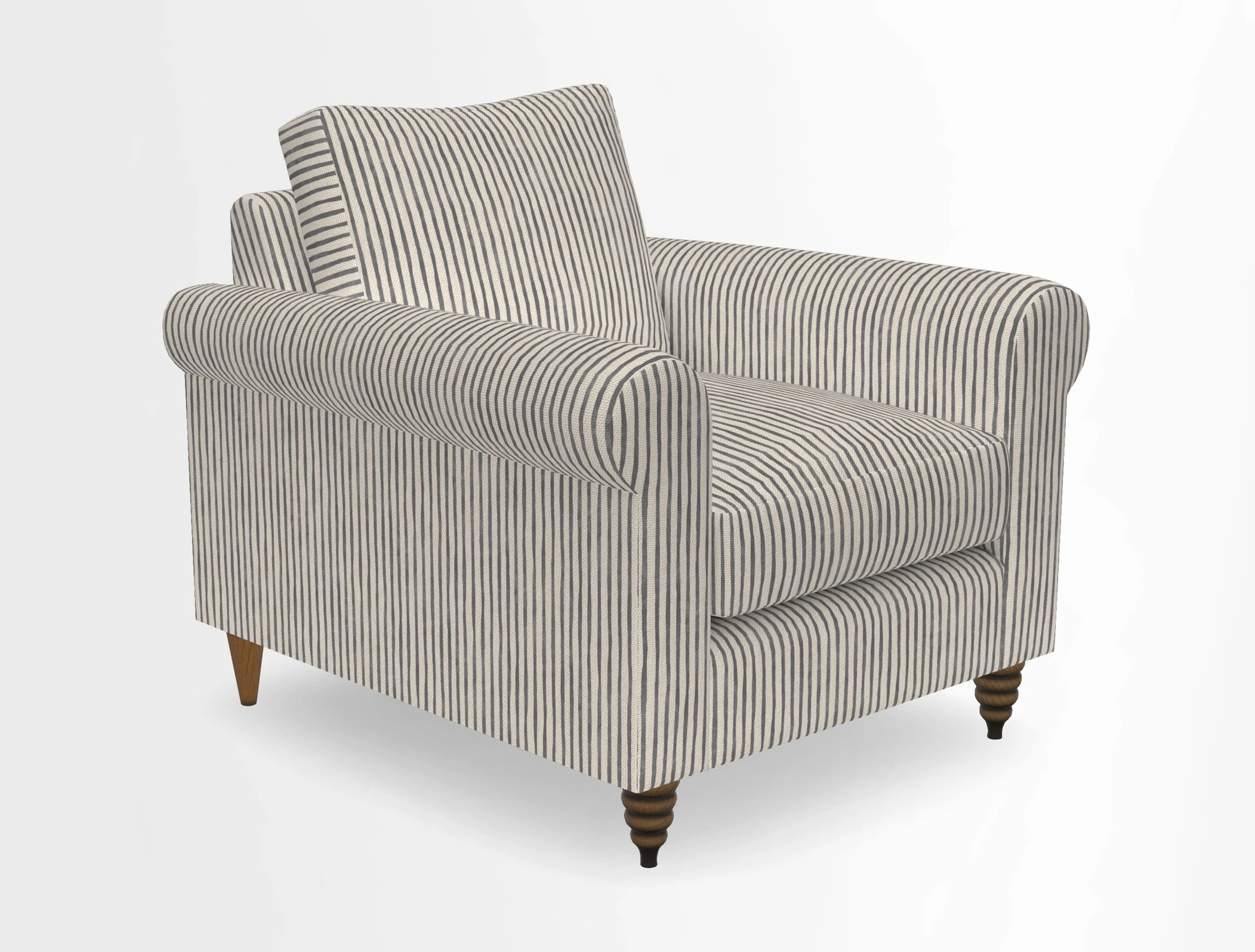 Apuldram Chair in Two Tone Plain Biscuit