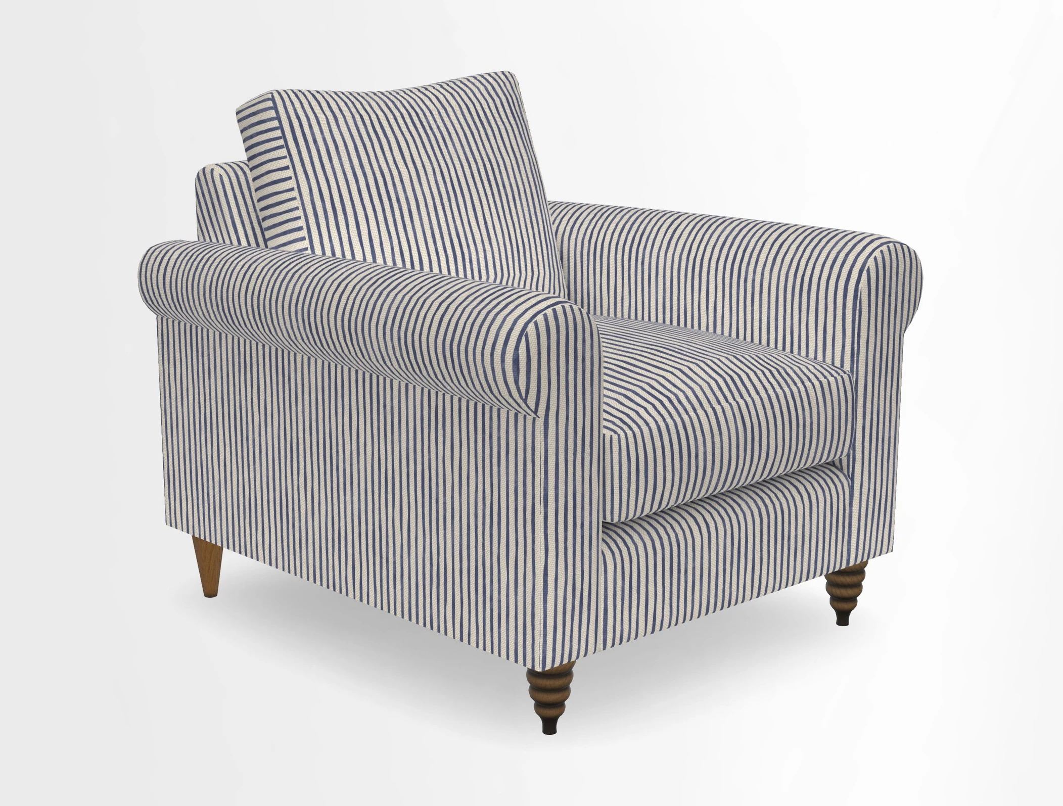 Apuldram Chair in Two Tone Plain Biscuit
