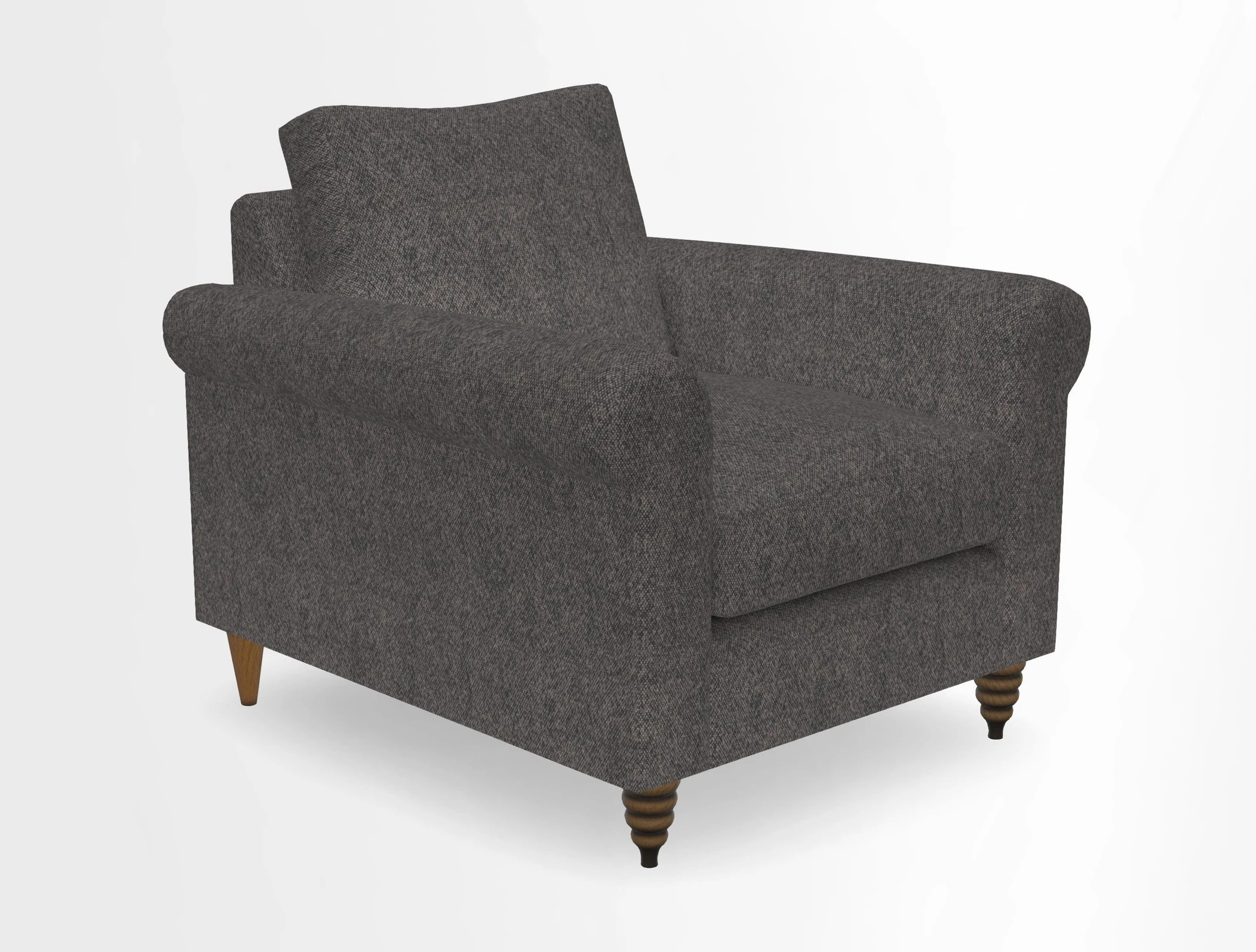 Apuldram Chair in Two Tone Plain Biscuit