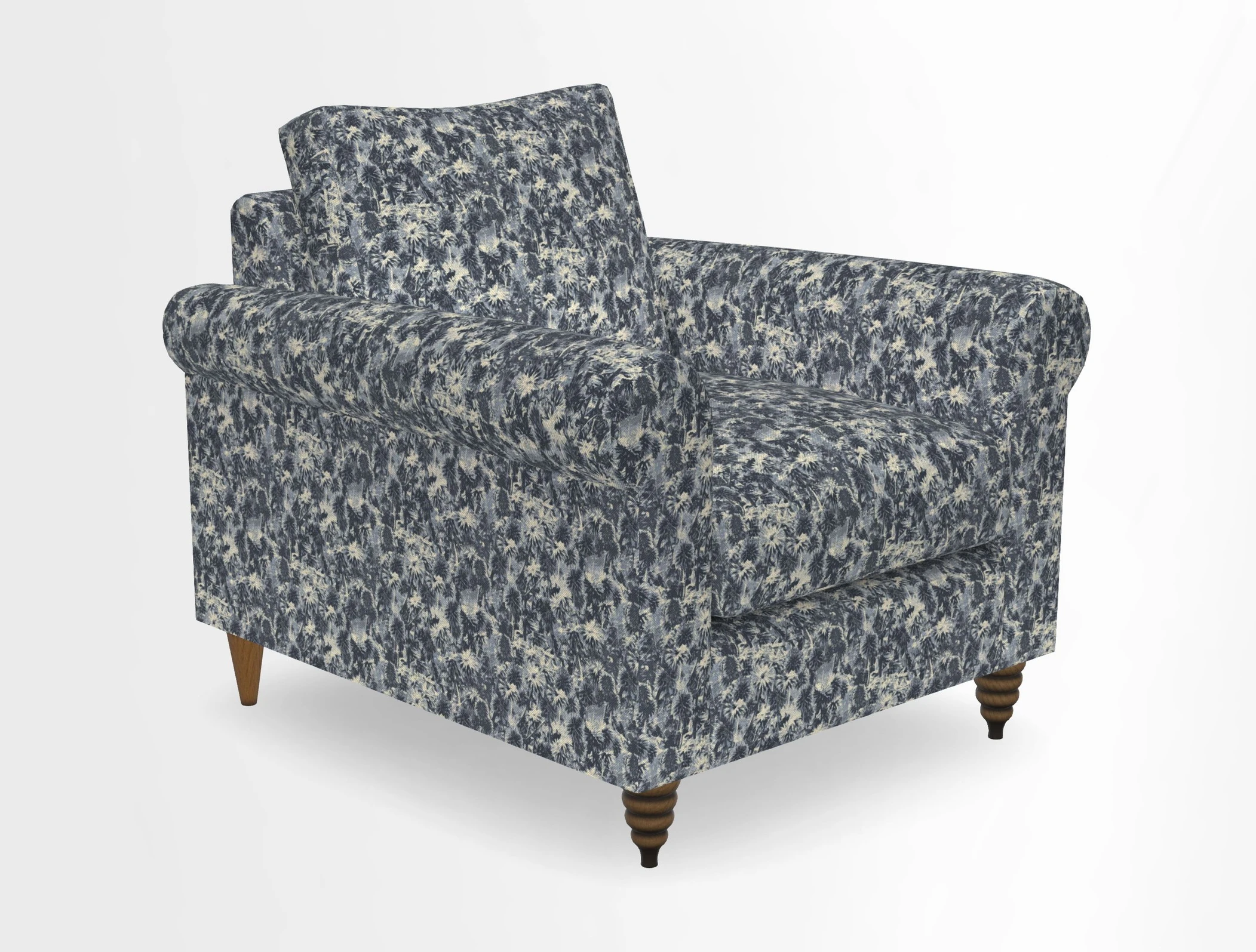 Apuldram Chair in Two Tone Plain Biscuit