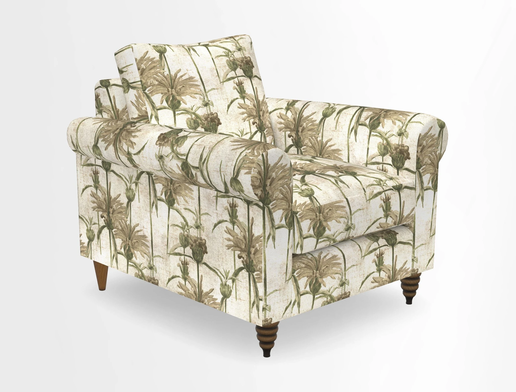 Apuldram Chair in Two Tone Plain Biscuit