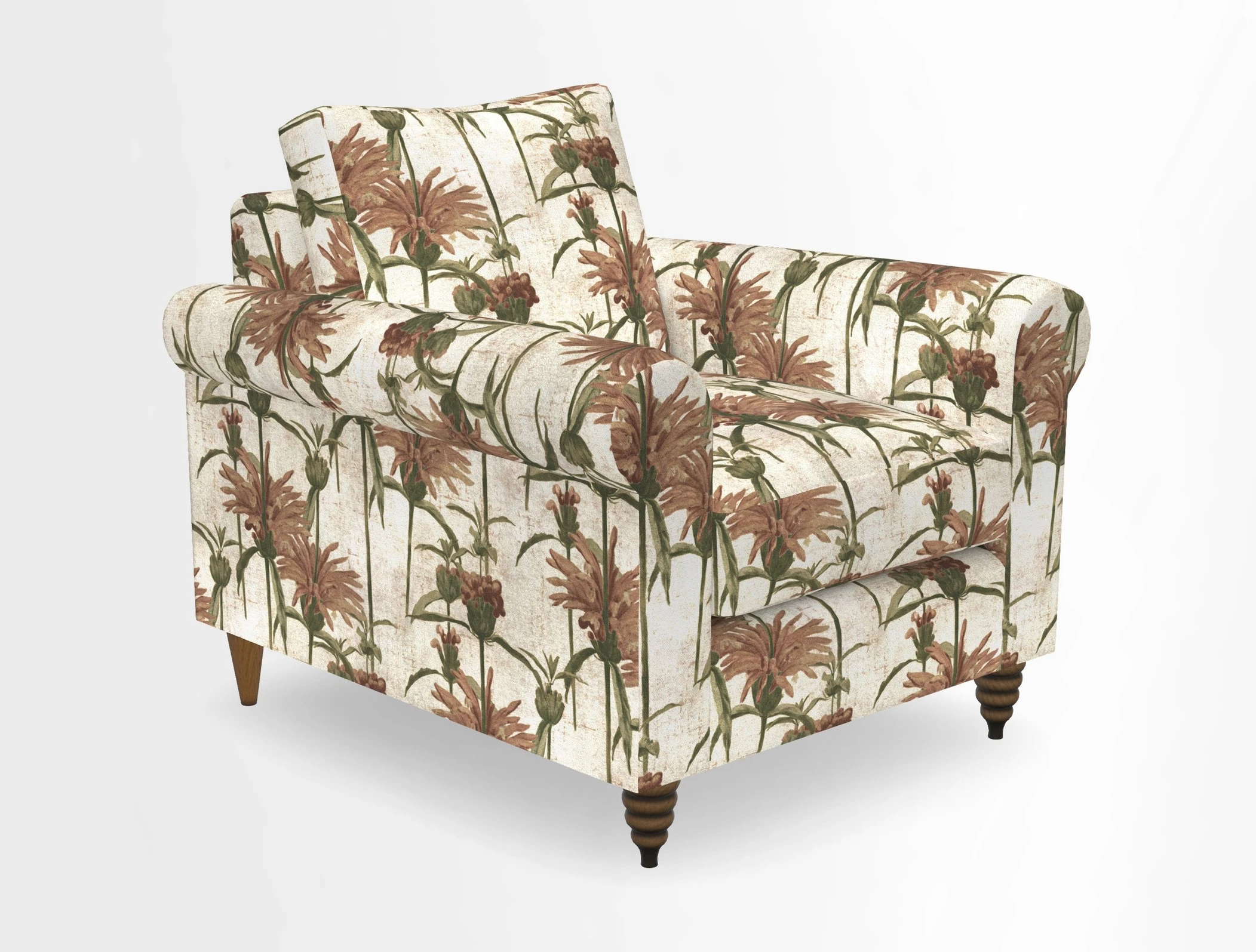 Apuldram Chair in Two Tone Plain Biscuit