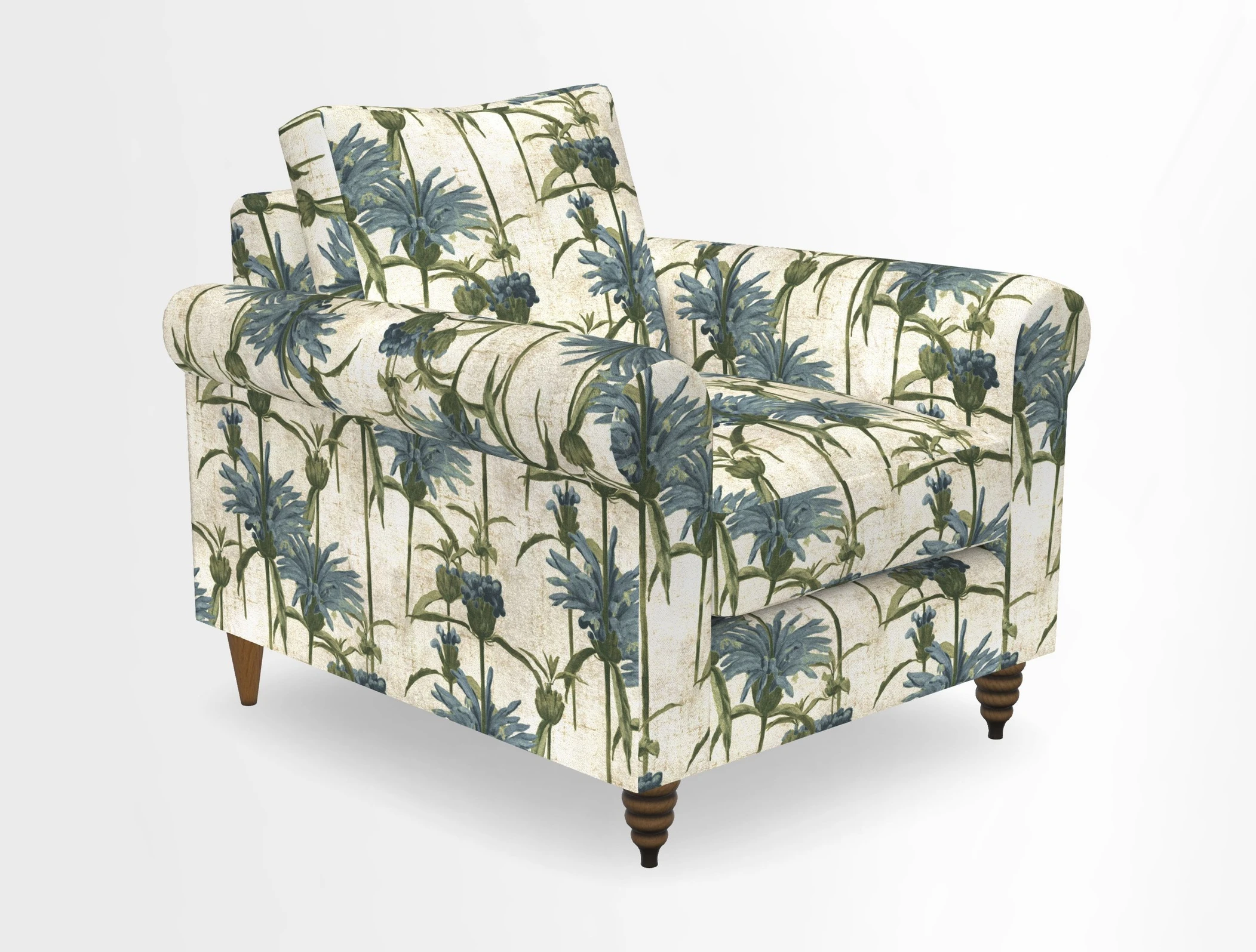 Apuldram Chair in Two Tone Plain Biscuit