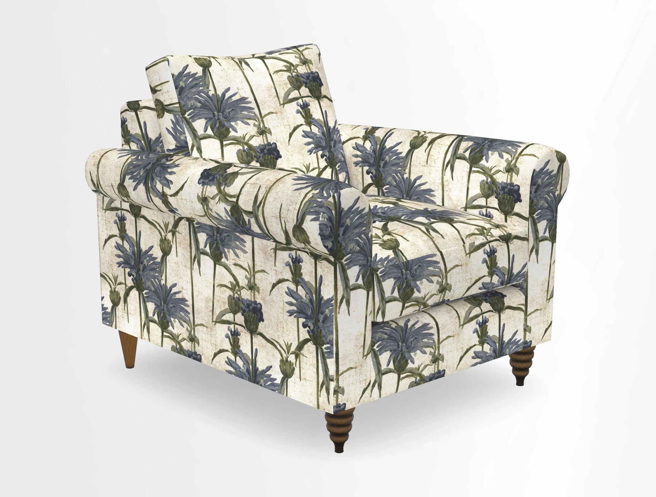 Apuldram Chair in Two Tone Plain Biscuit