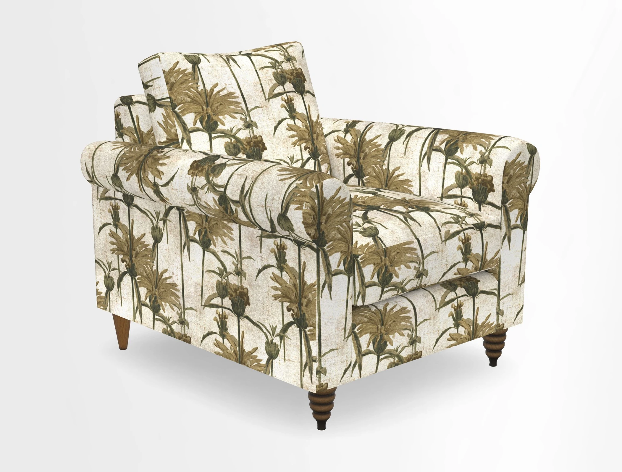 Apuldram Chair in Two Tone Plain Biscuit