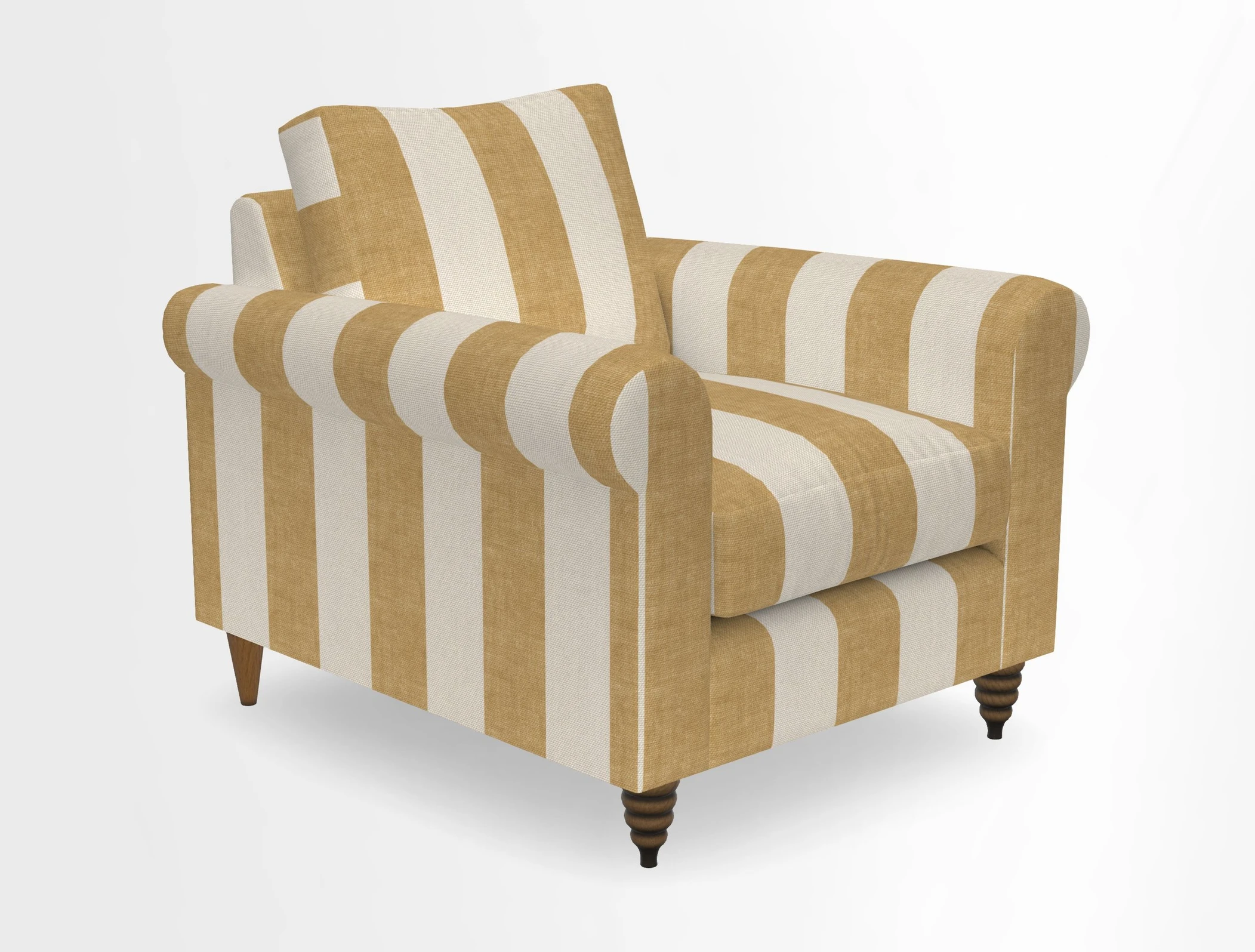 Apuldram Chair in Two Tone Plain Biscuit