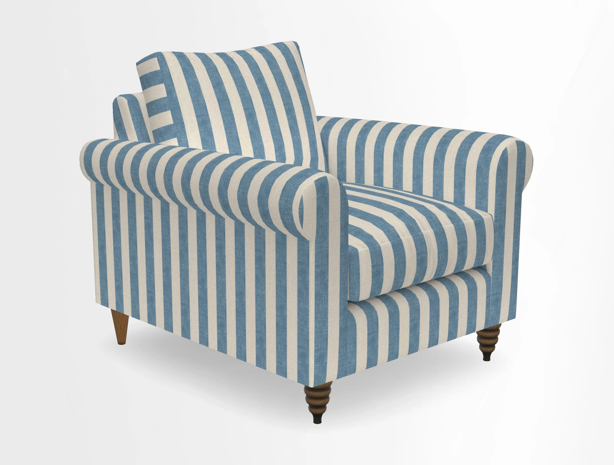 Apuldram Chair in Two Tone Plain Biscuit