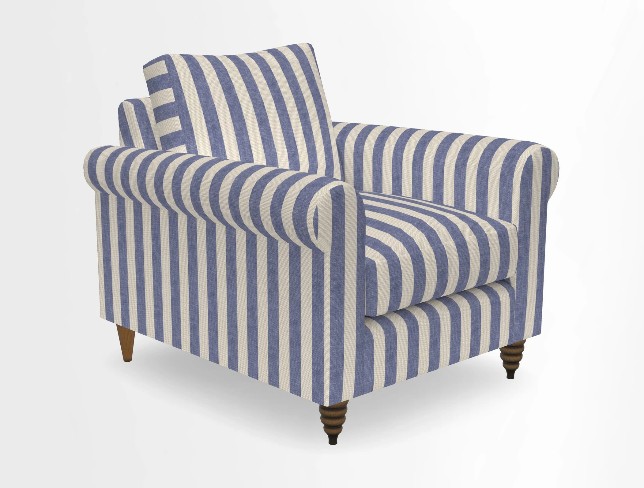 Apuldram Chair in Two Tone Plain Biscuit