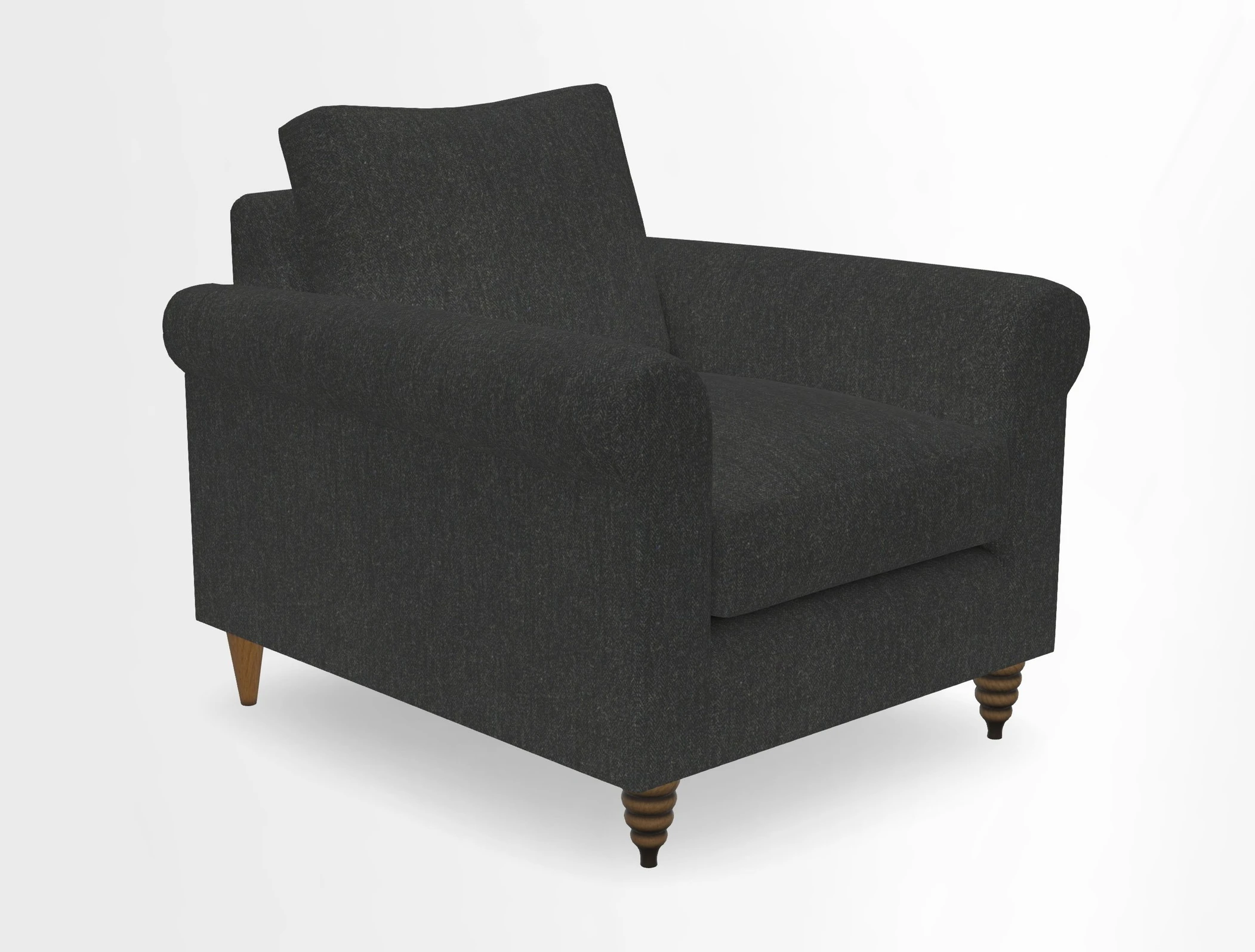 Apuldram Chair in Two Tone Plain Biscuit