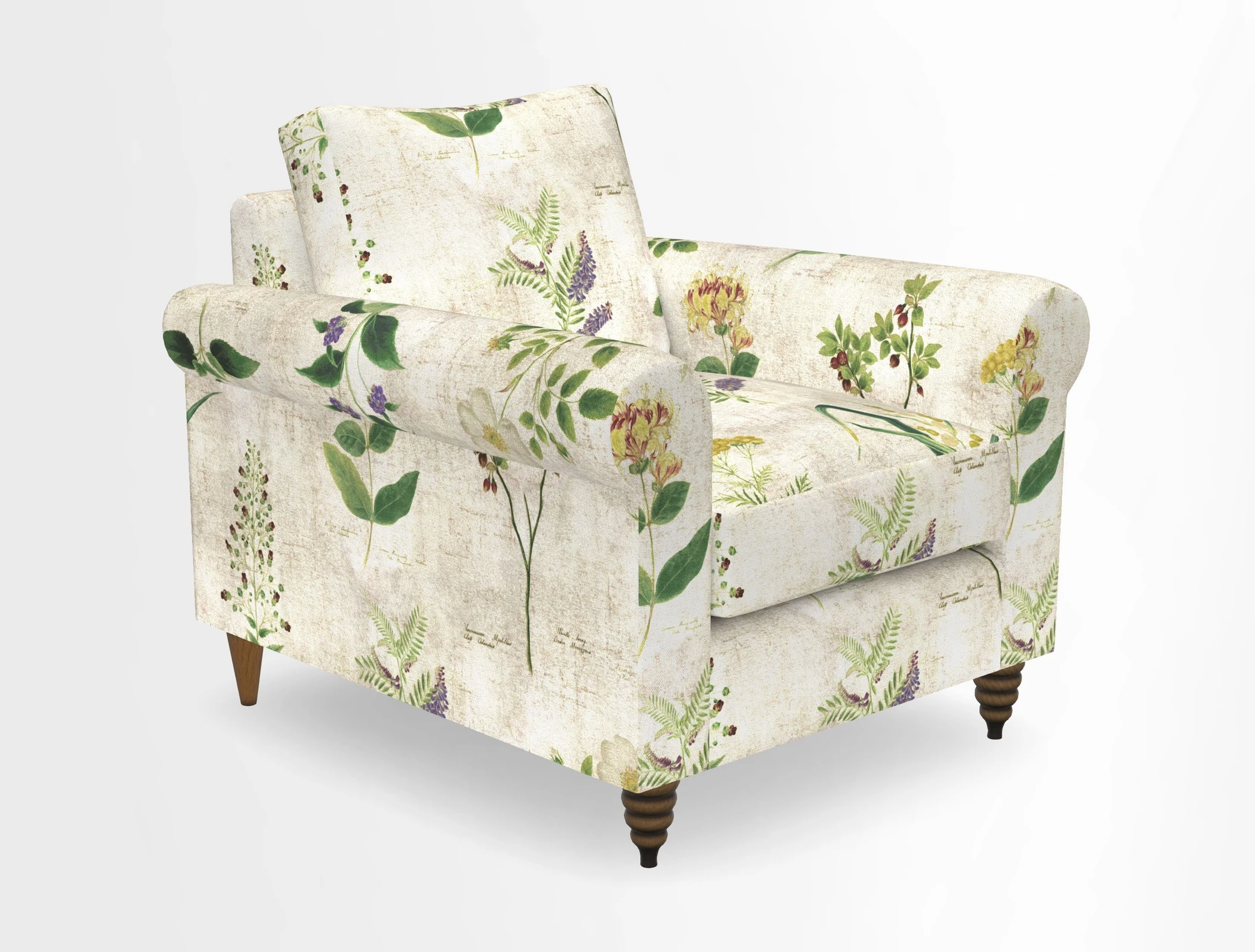 Apuldram Chair in Two Tone Plain Biscuit