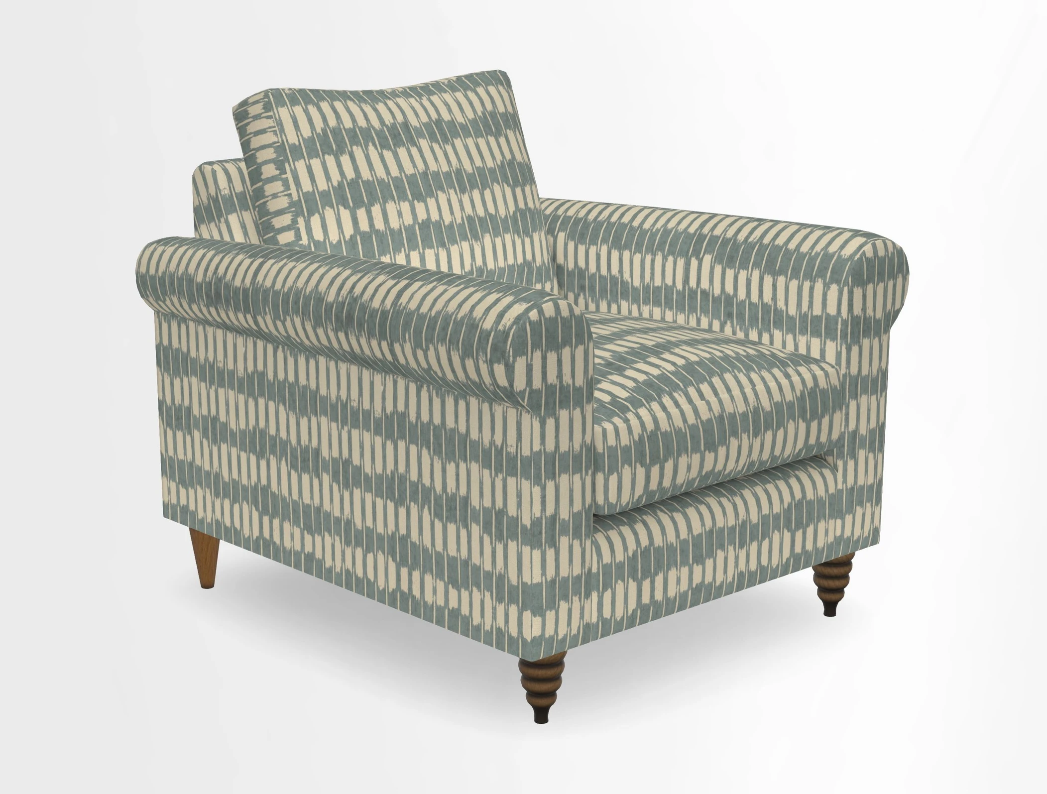 Apuldram Chair in Two Tone Plain Biscuit