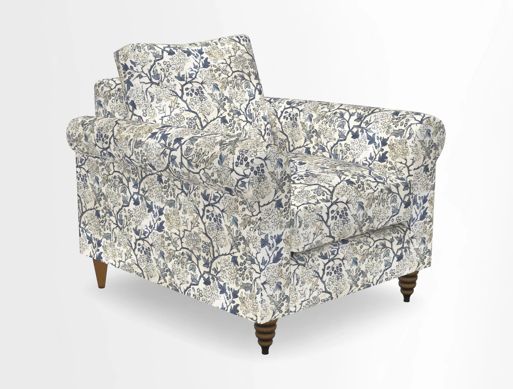 Apuldram Chair in Two Tone Plain Biscuit