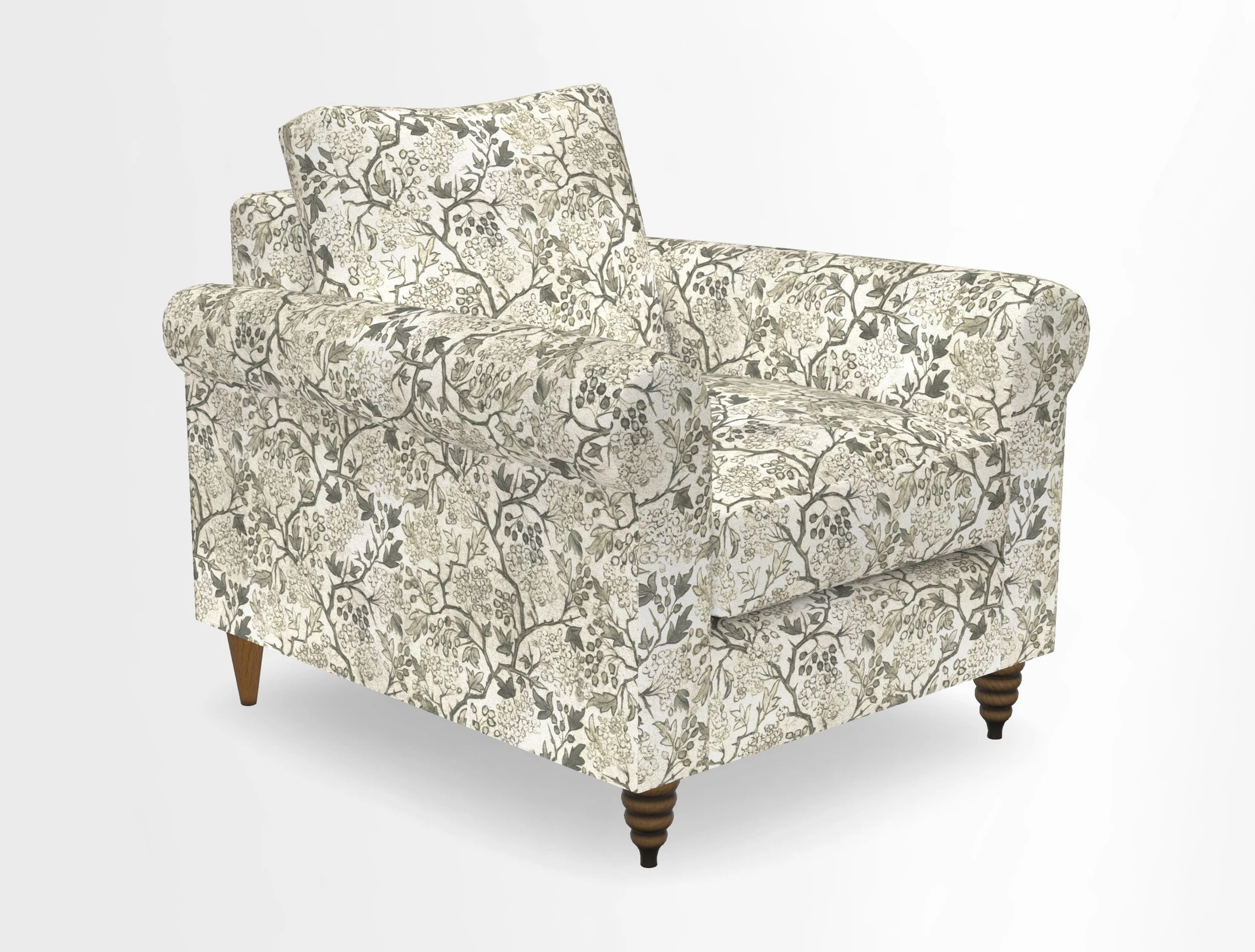 Apuldram Chair in Two Tone Plain Biscuit