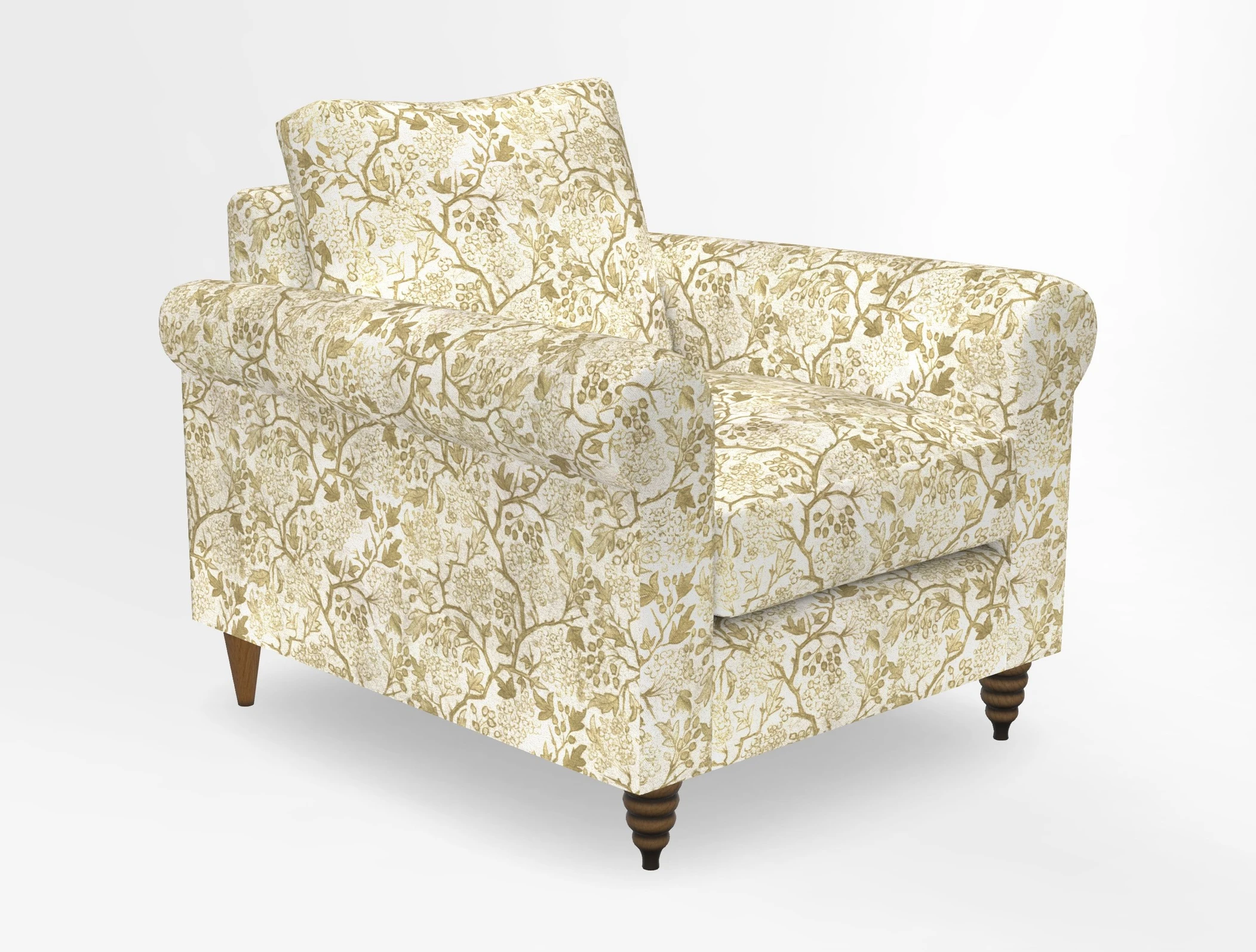 Apuldram Chair in Two Tone Plain Biscuit
