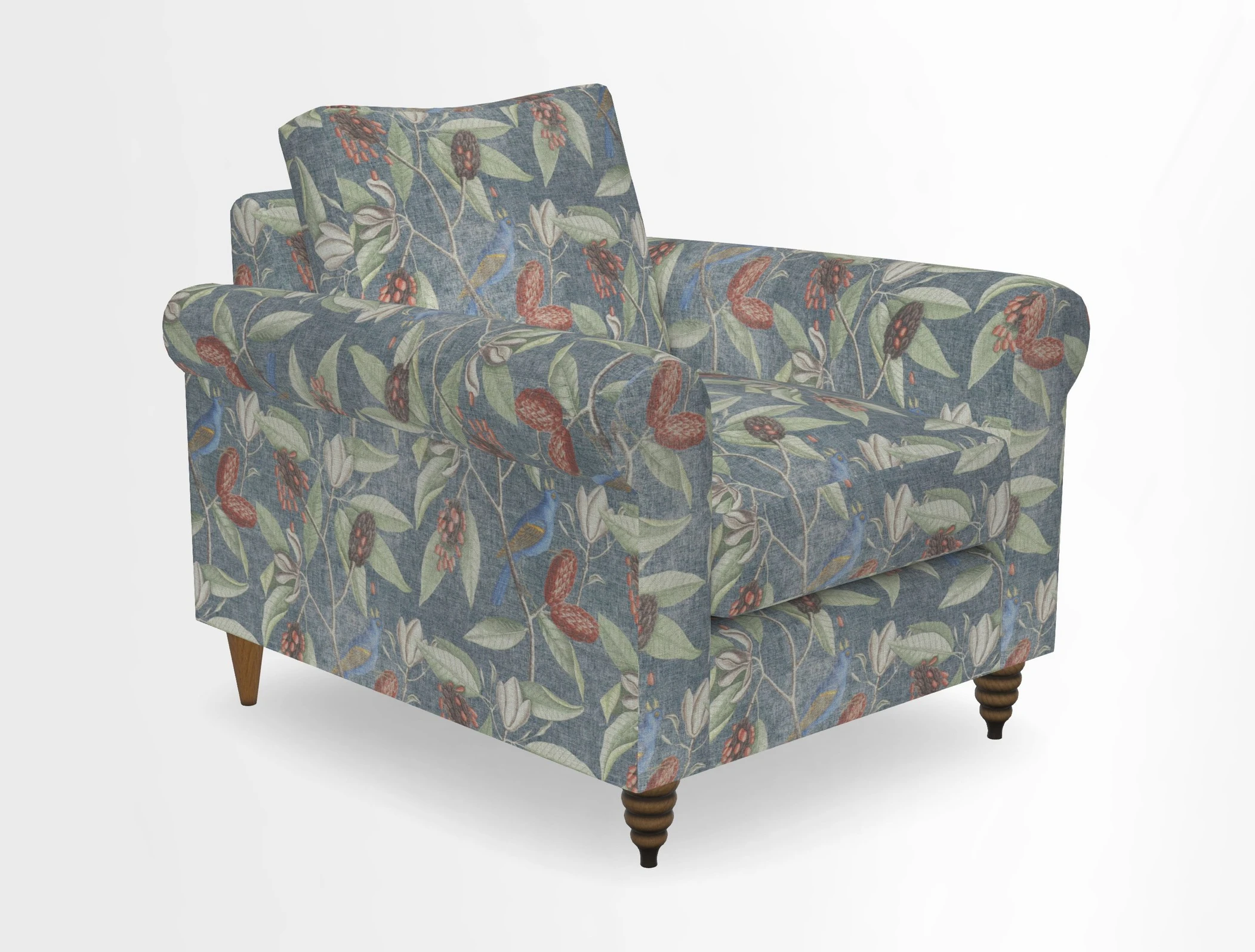 Apuldram Chair in Two Tone Plain Biscuit