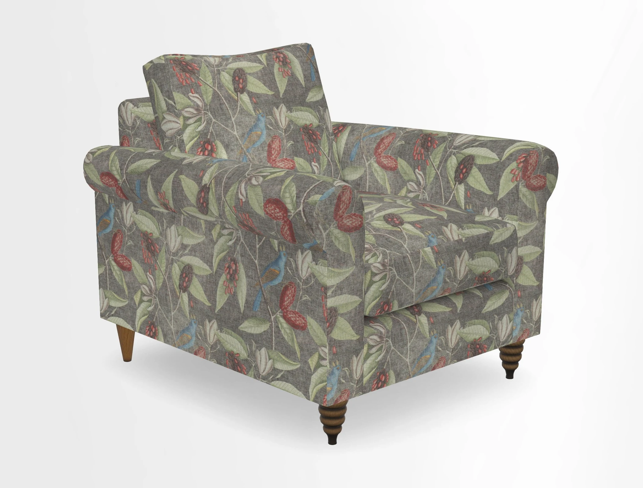 Apuldram Chair in Two Tone Plain Biscuit