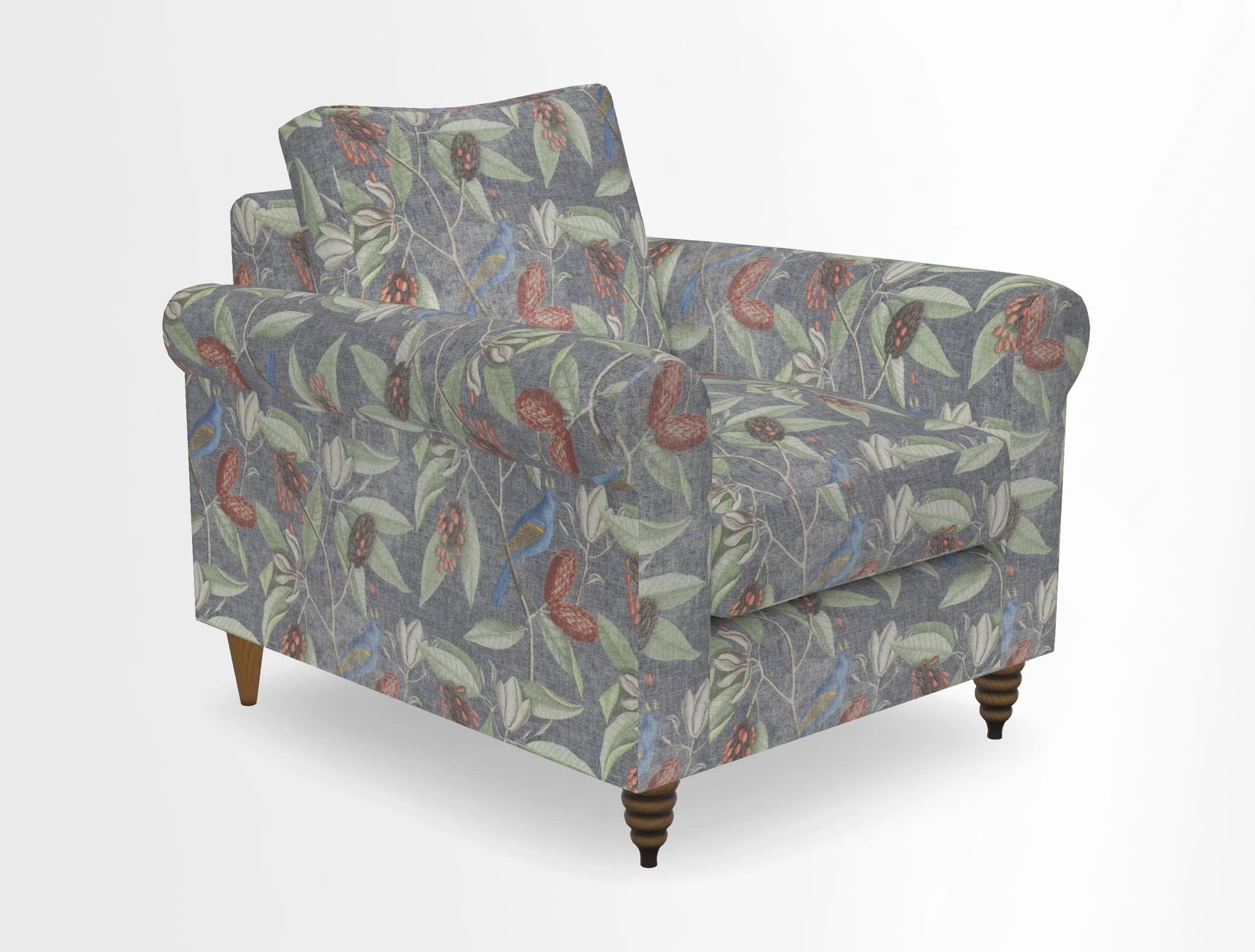 Apuldram Chair in Two Tone Plain Biscuit