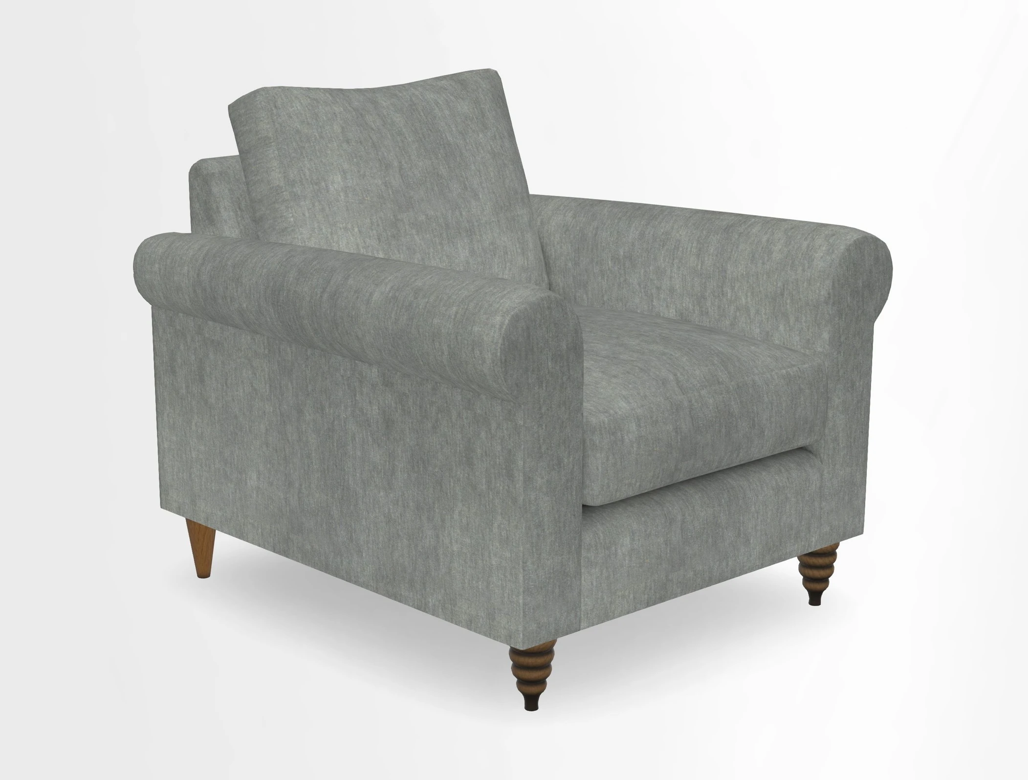 Apuldram Chair in Two Tone Plain Biscuit