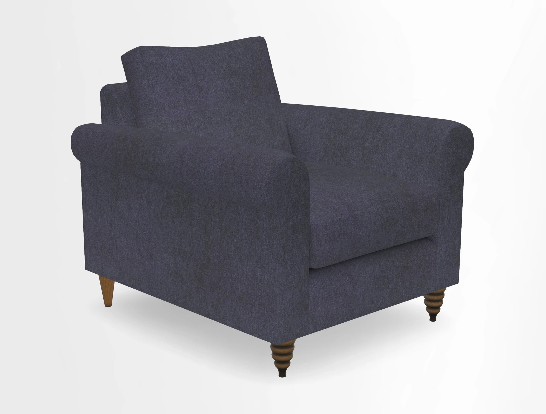 Apuldram Chair in Two Tone Plain Biscuit