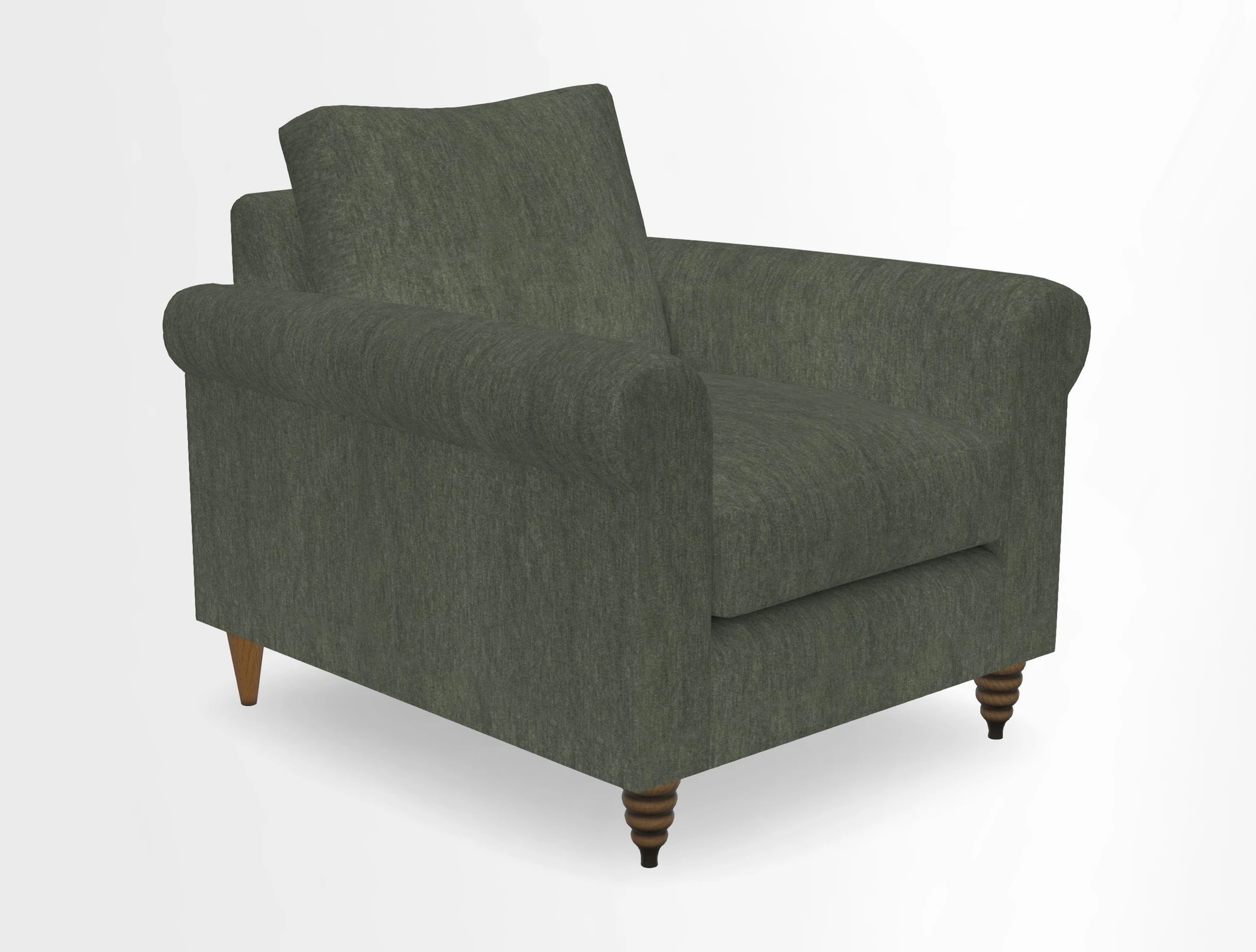 Apuldram Chair in Two Tone Plain Biscuit