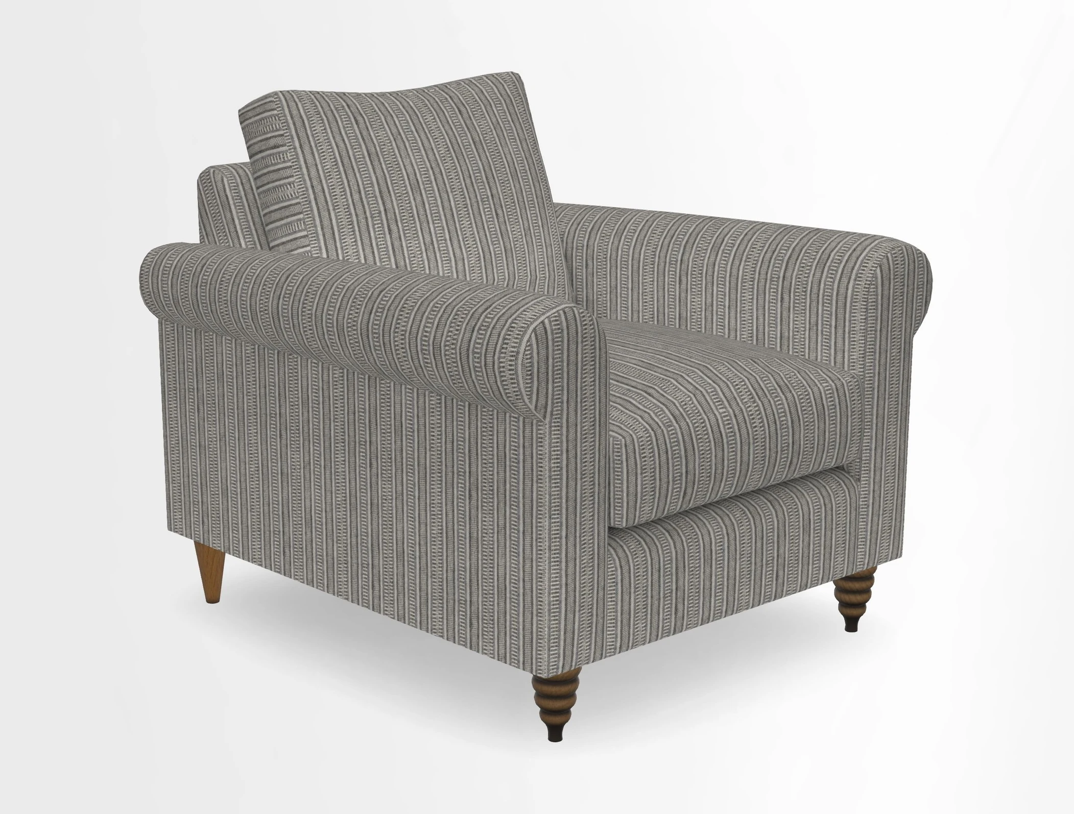 Apuldram Chair in Two Tone Plain Biscuit