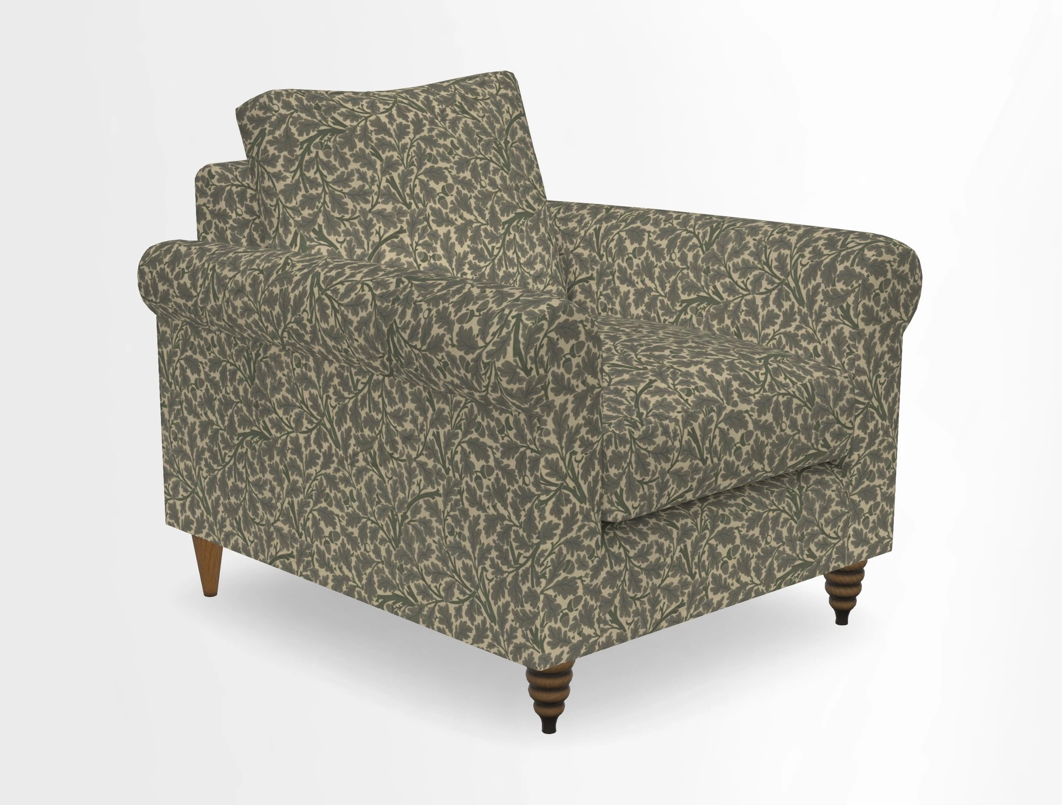 Apuldram Chair in Two Tone Plain Biscuit