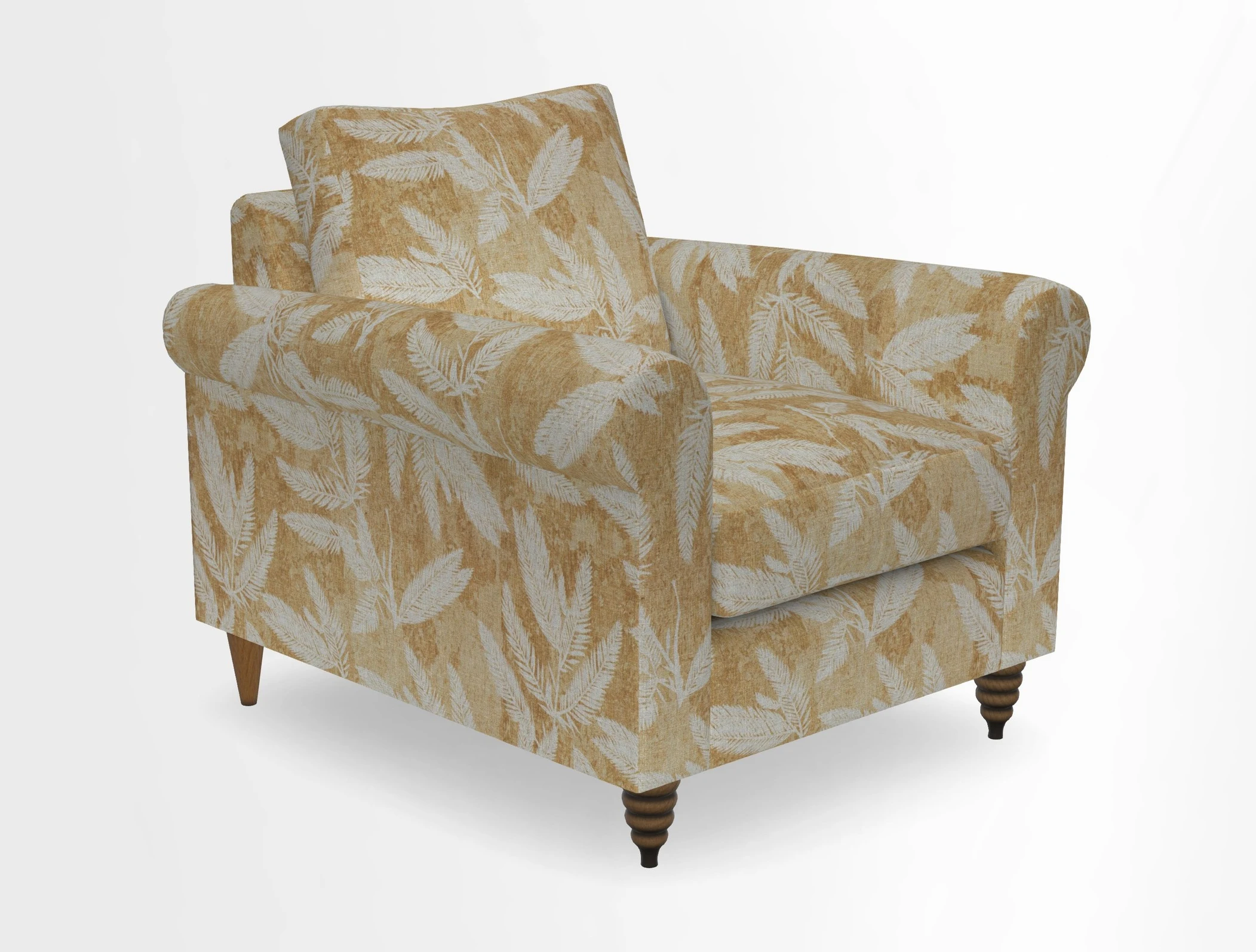 Apuldram Chair in Two Tone Plain Biscuit