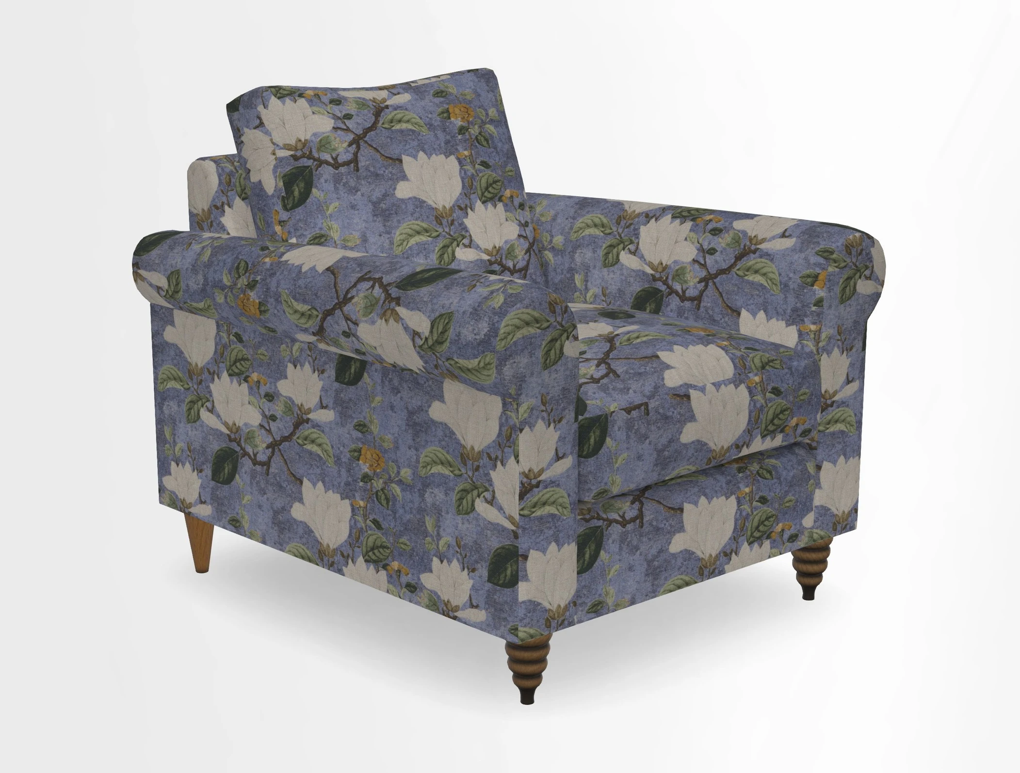 Apuldram Chair in Two Tone Plain Biscuit