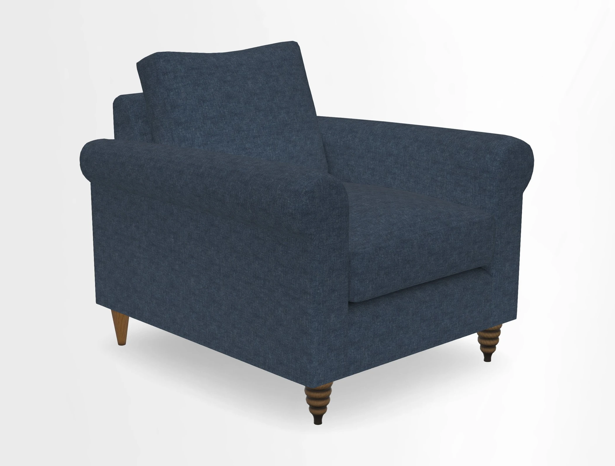 Apuldram Chair in Two Tone Plain Biscuit