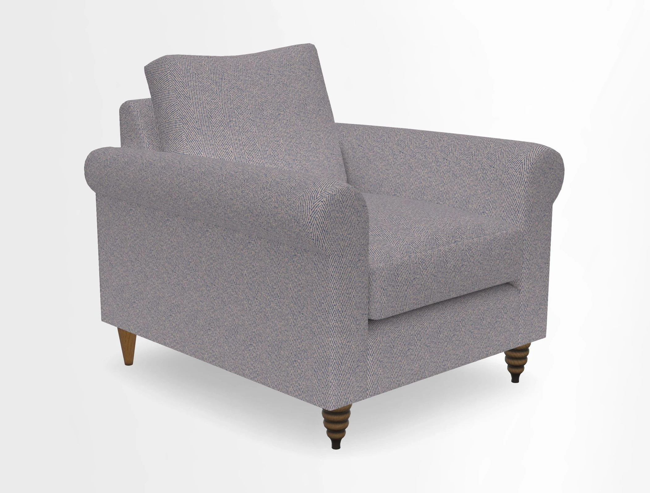 Apuldram Chair in Two Tone Plain Biscuit