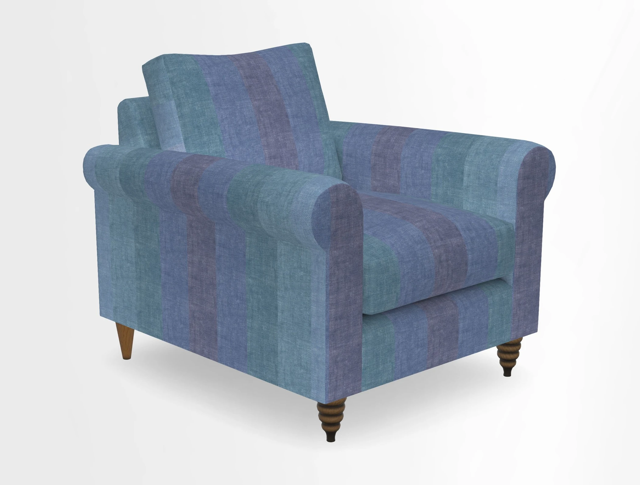 Apuldram Chair in Two Tone Plain Biscuit