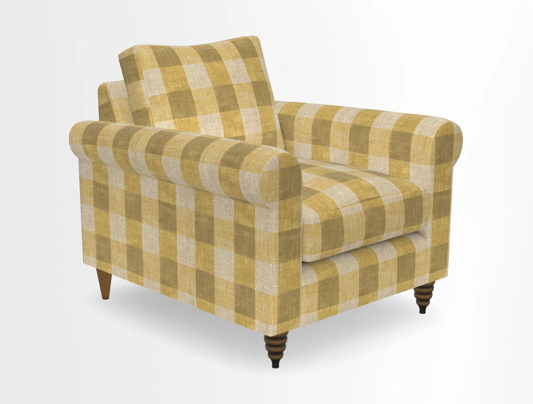 Apuldram Chair in Two Tone Plain Biscuit