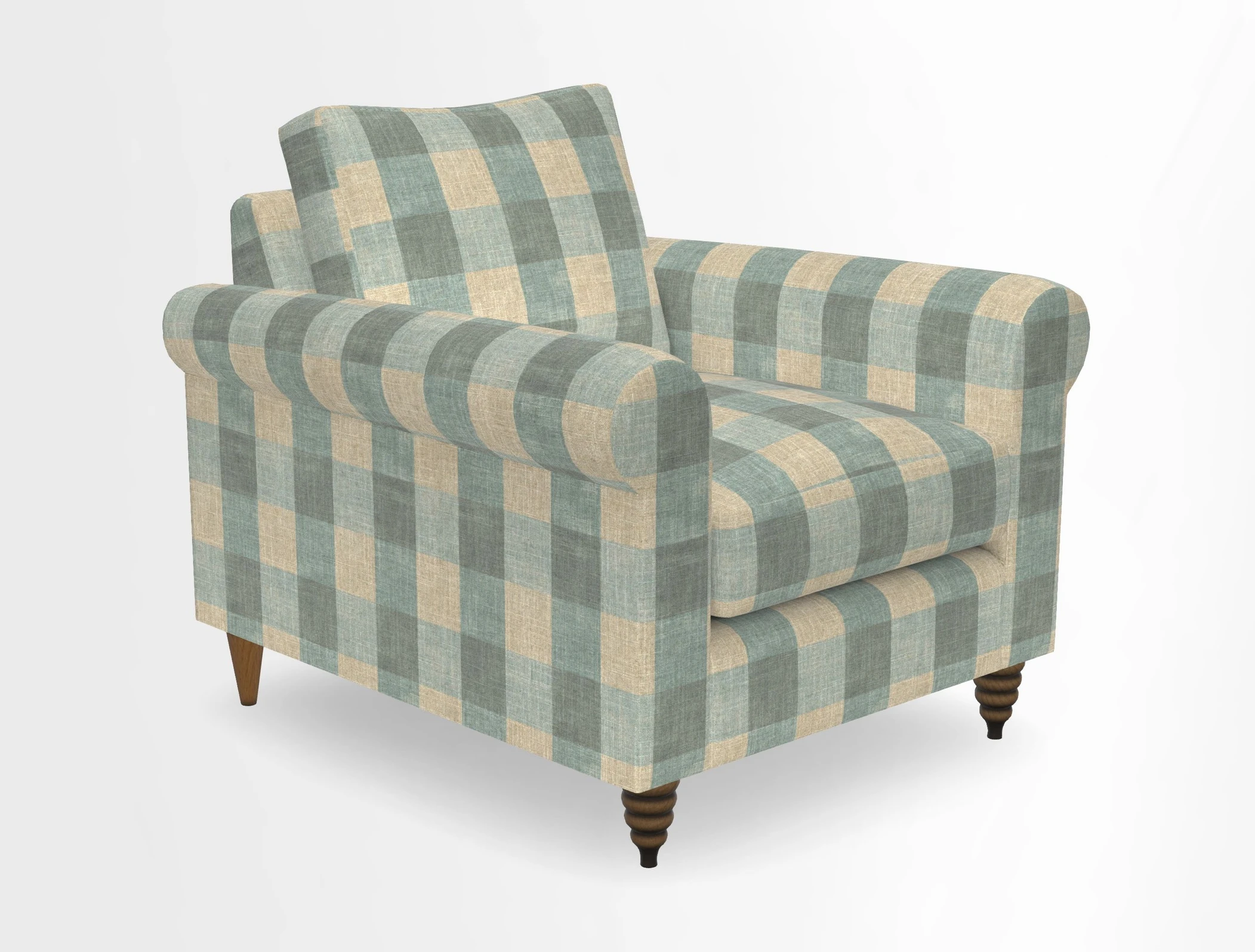 Apuldram Chair in Two Tone Plain Biscuit