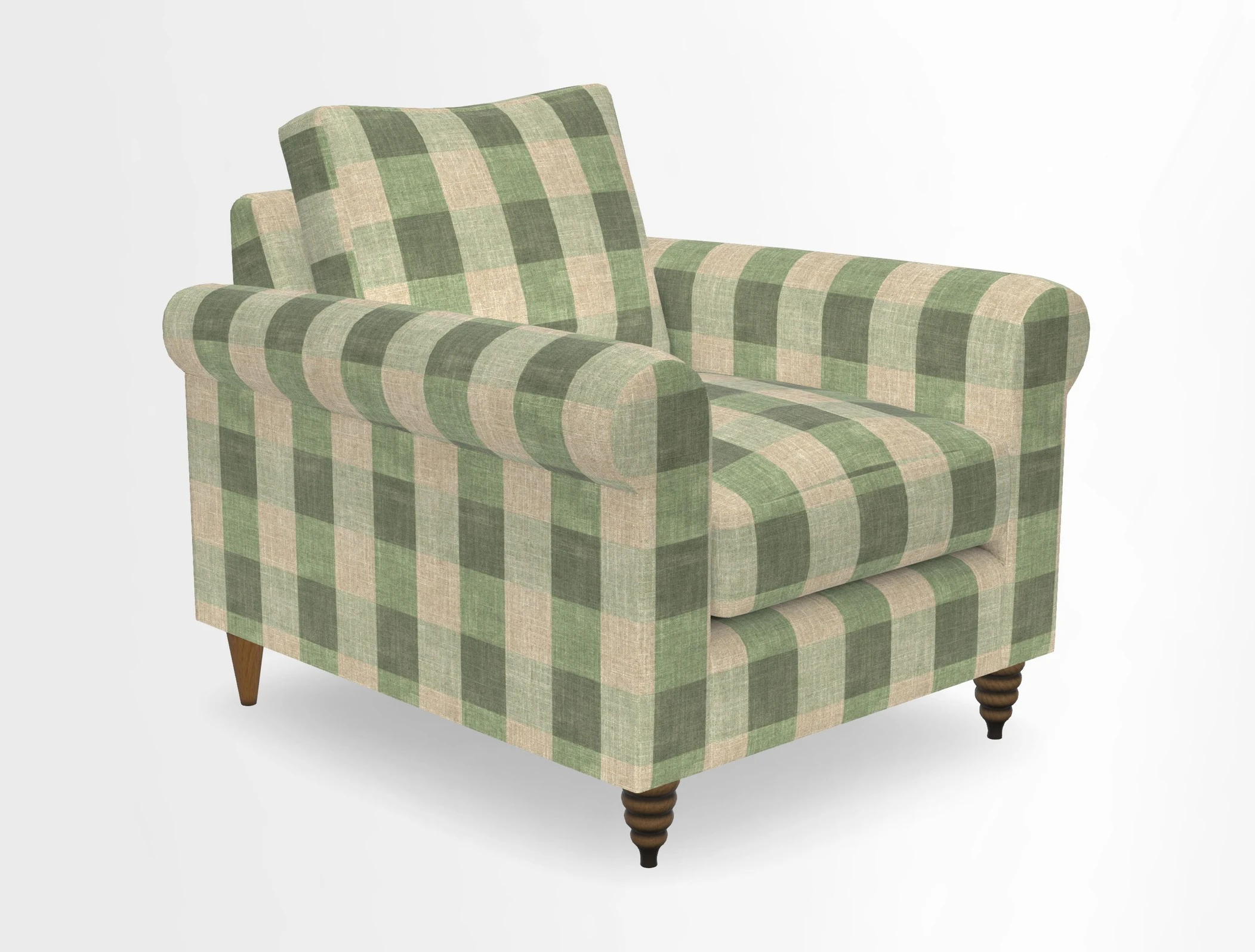 Apuldram Chair in Two Tone Plain Biscuit
