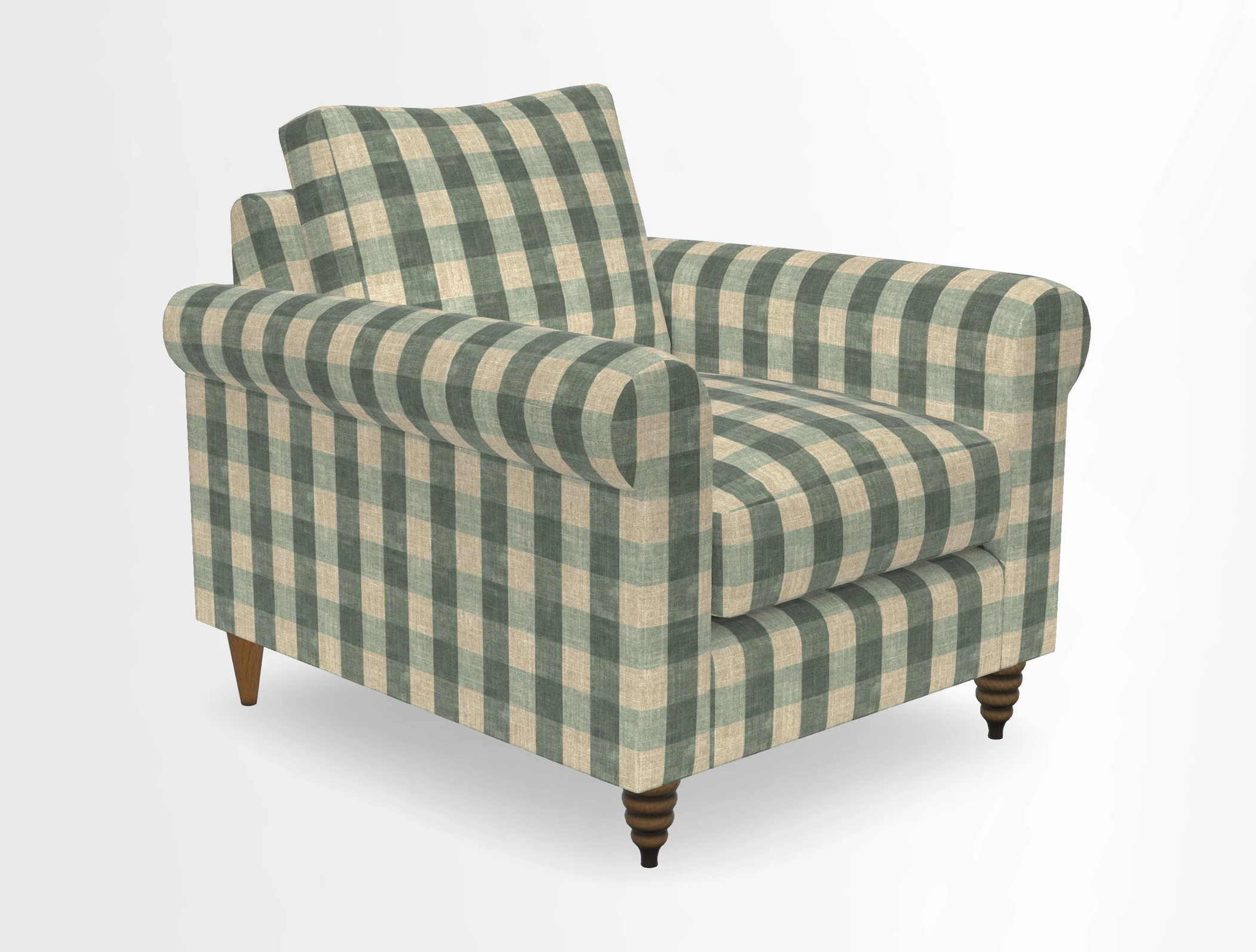 Apuldram Chair in Two Tone Plain Biscuit