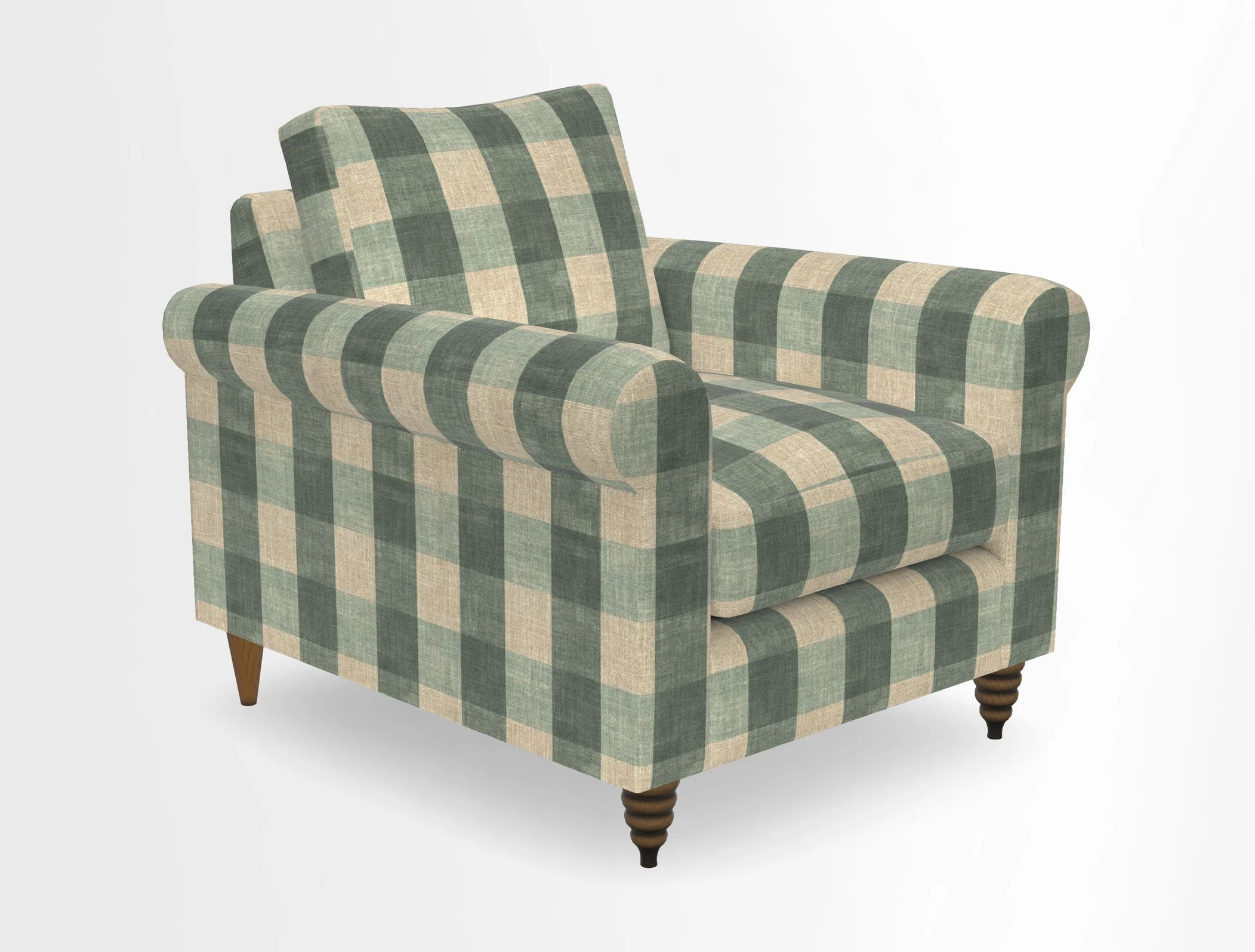 Apuldram Chair in Two Tone Plain Biscuit
